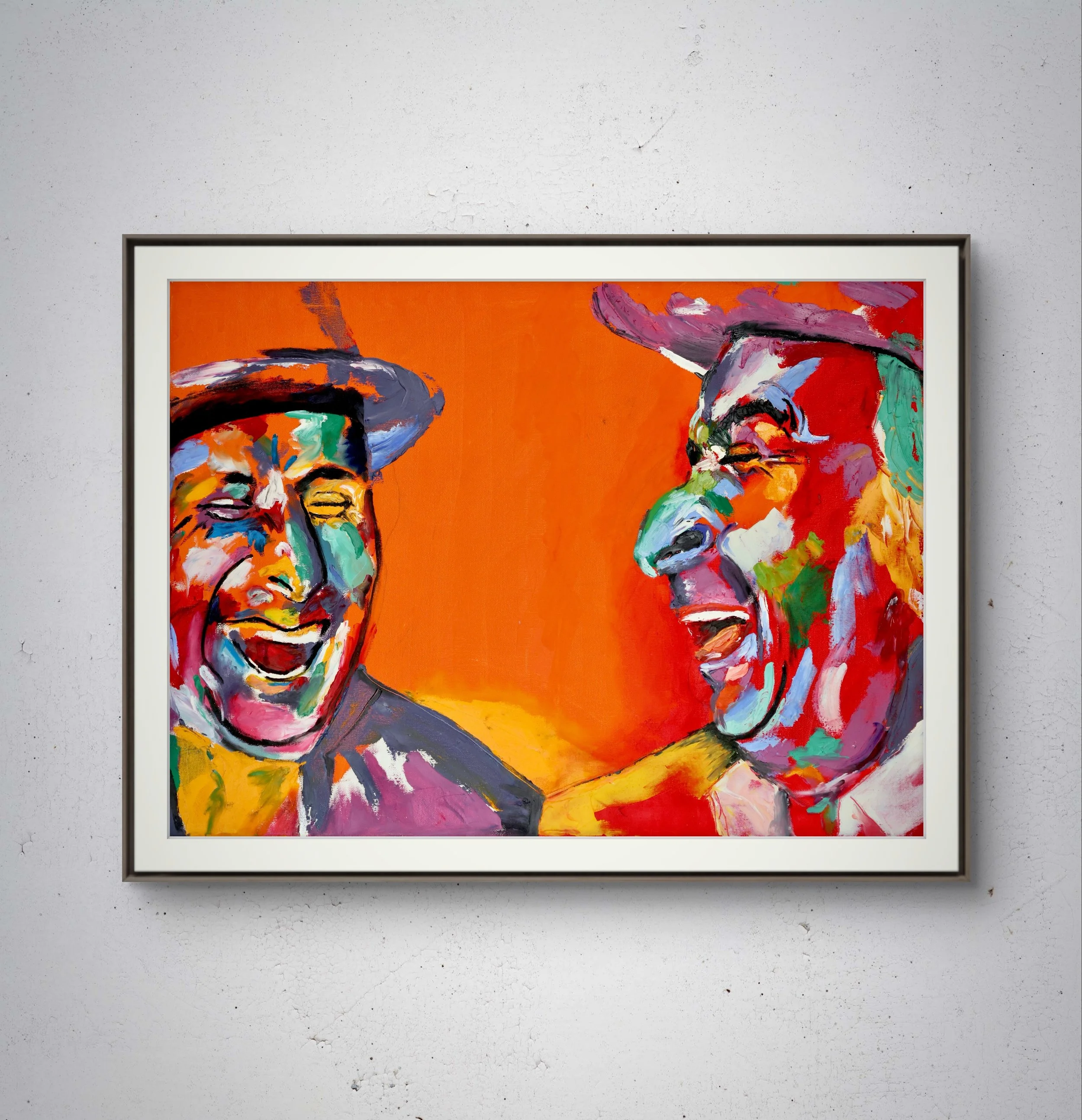 Bourvil et De Funès - Tirage d'art