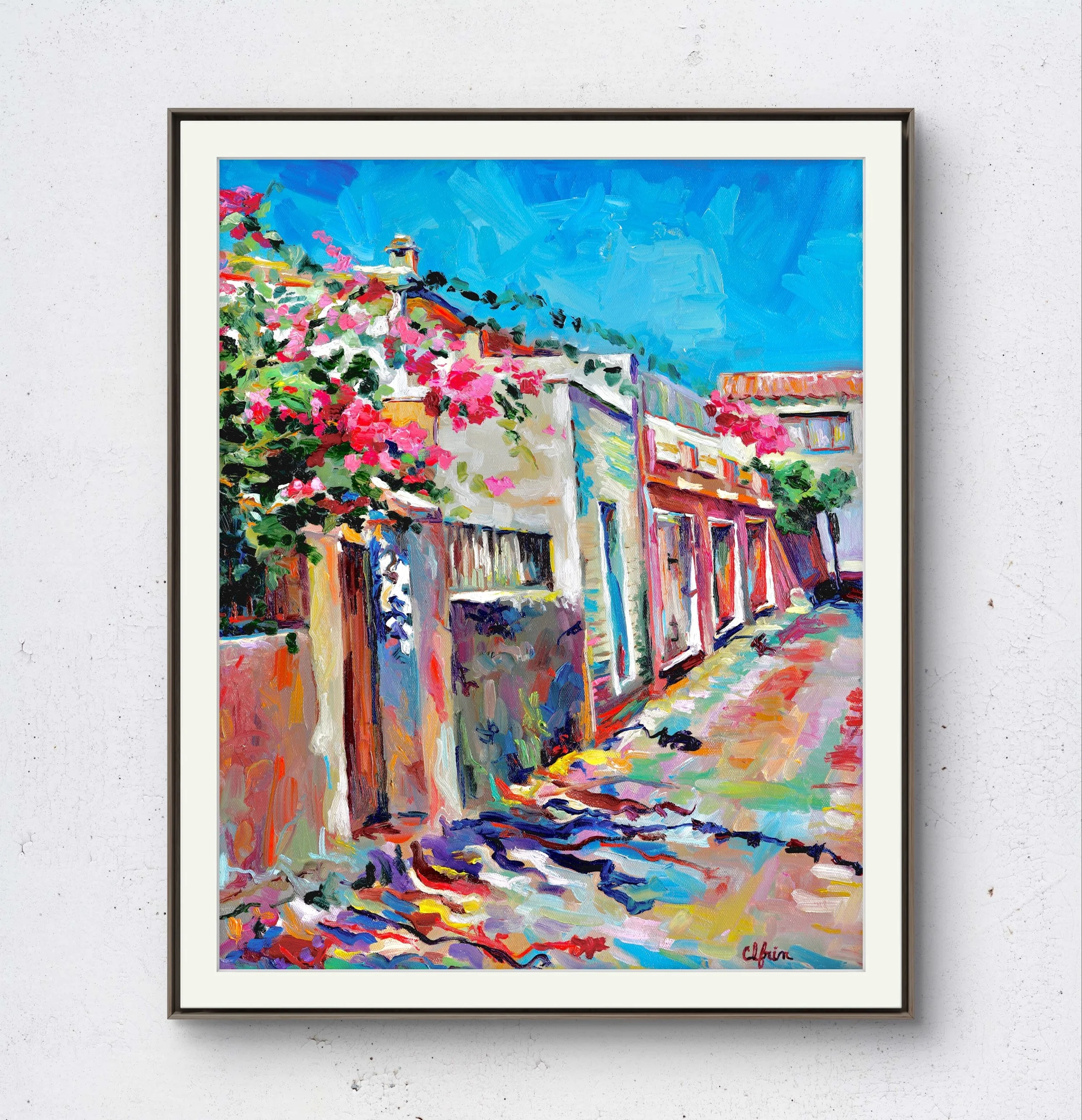 J'habite ces mûrs - Tirage d'art