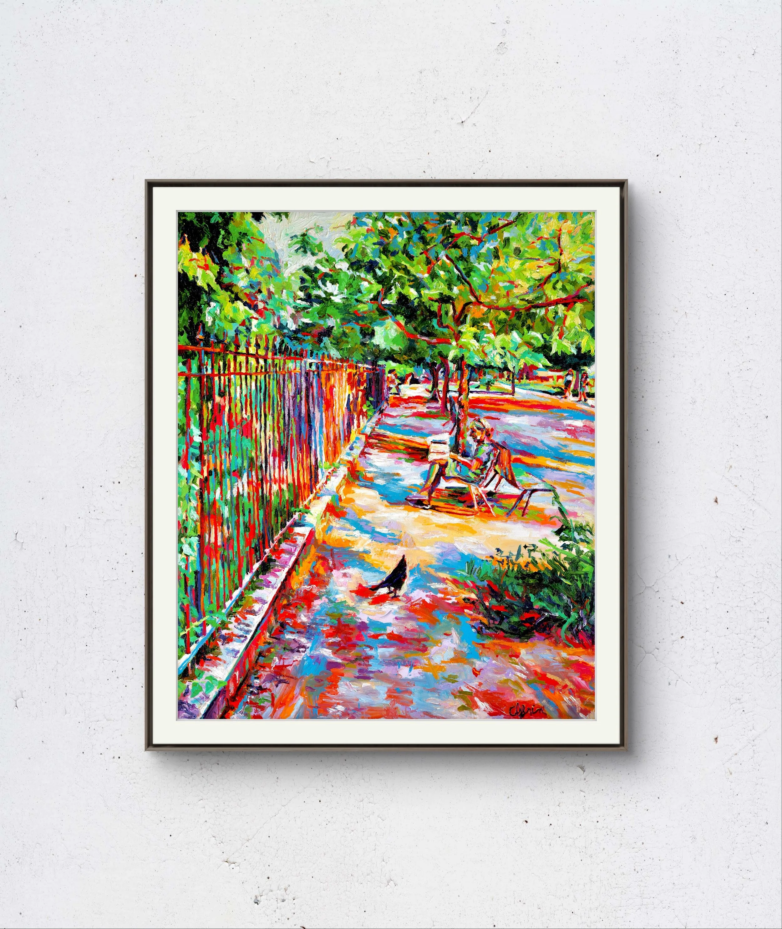 Peu m'importe que le temps passe - Tirage d'art