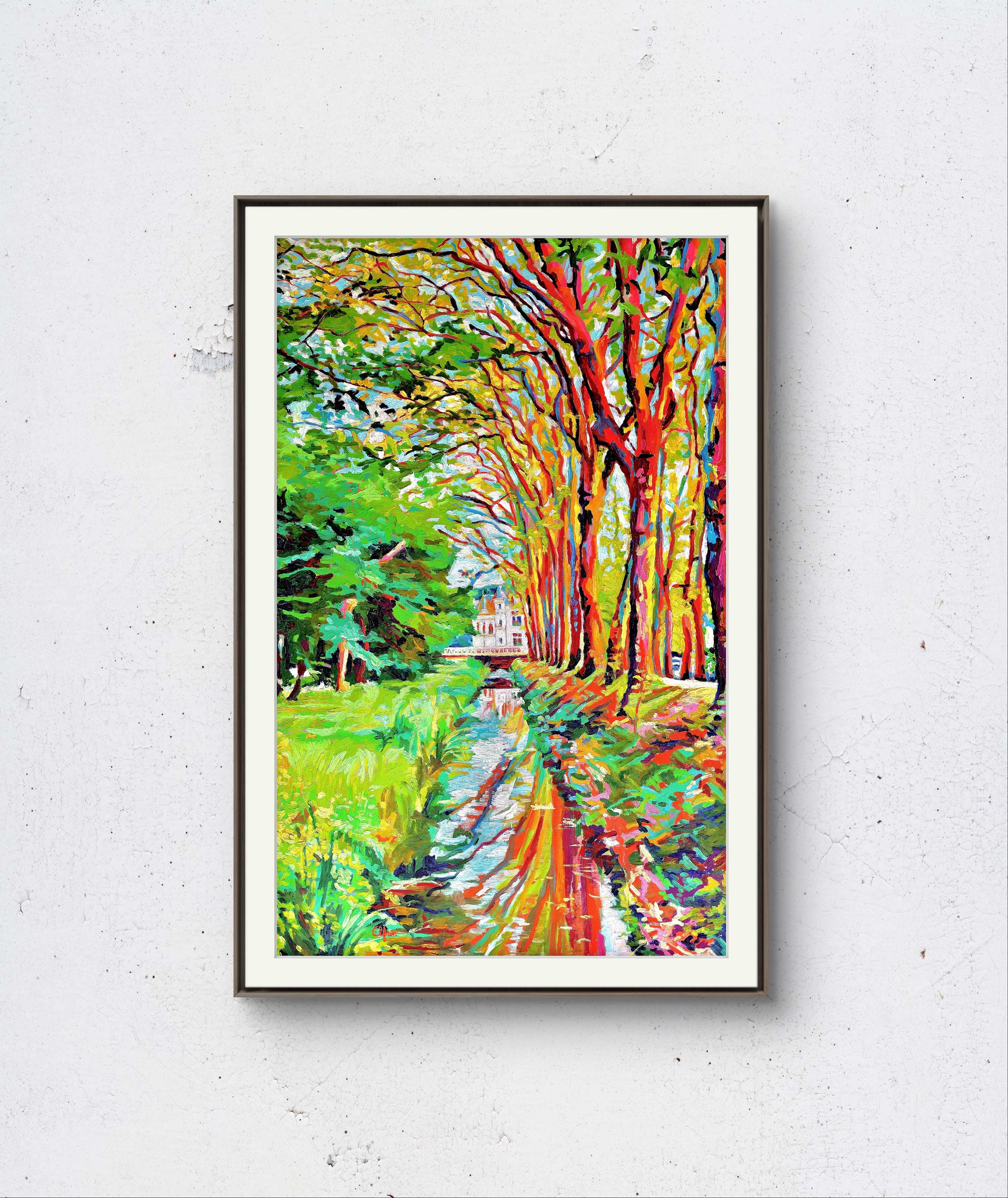 C'est le chemin qui compte - Tirage d'art