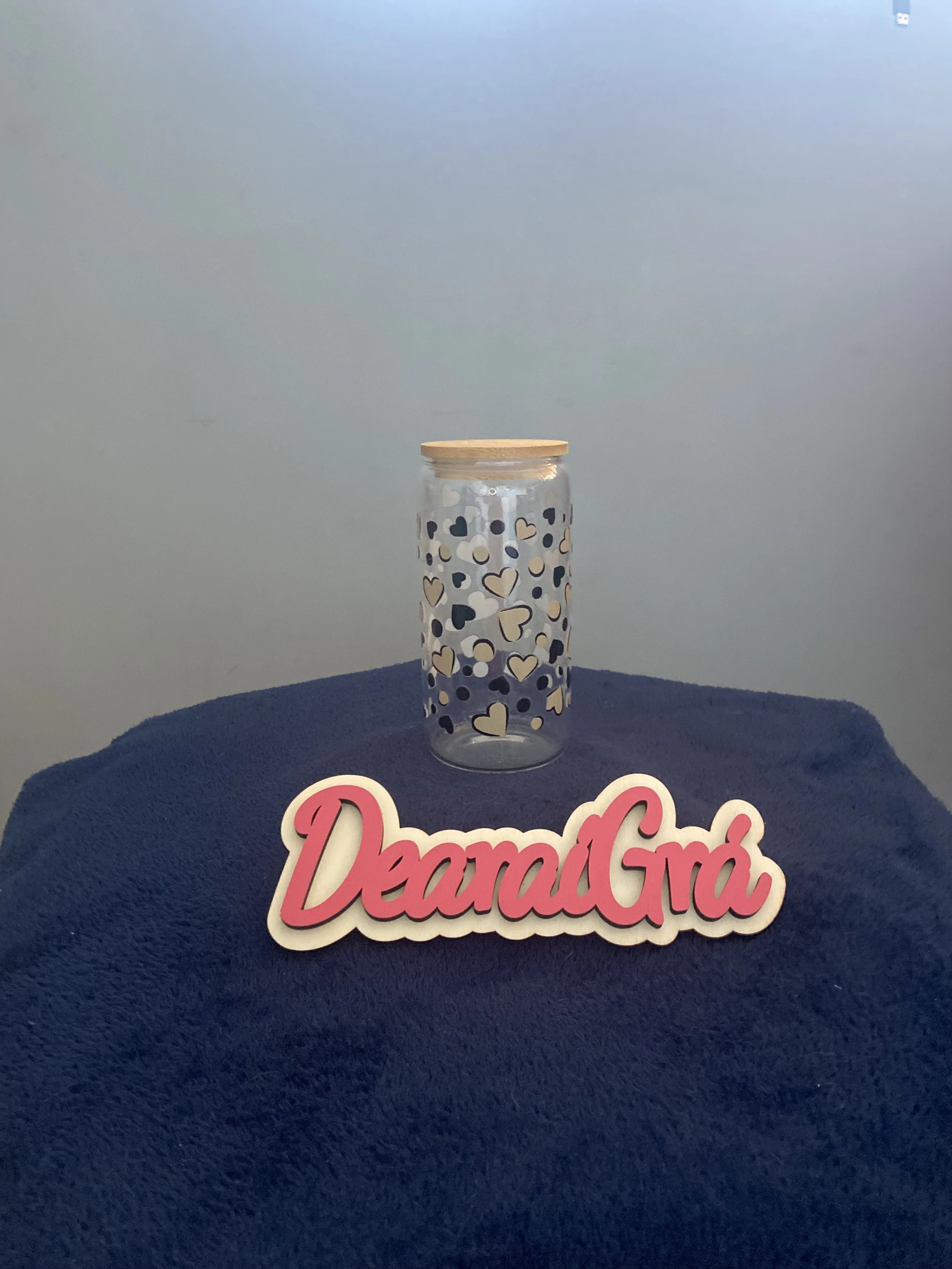 brown and black hearts