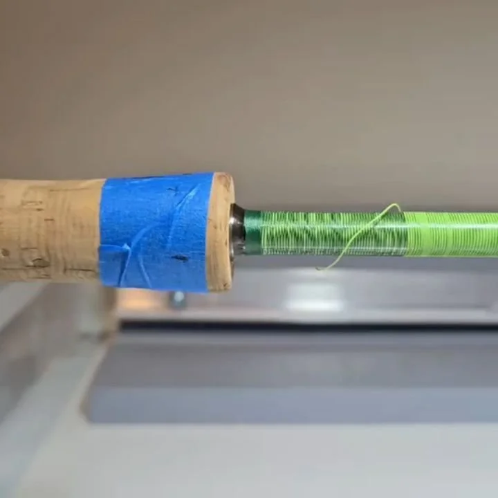 Tiger wraps are like a box of chocolates. You just never know what you're going to get... until the reveal! 

Since no two Tiger wraps are the same, this makes your rod truly one of a kind. See the link in our bio and order a custom fly rod today! 🎣