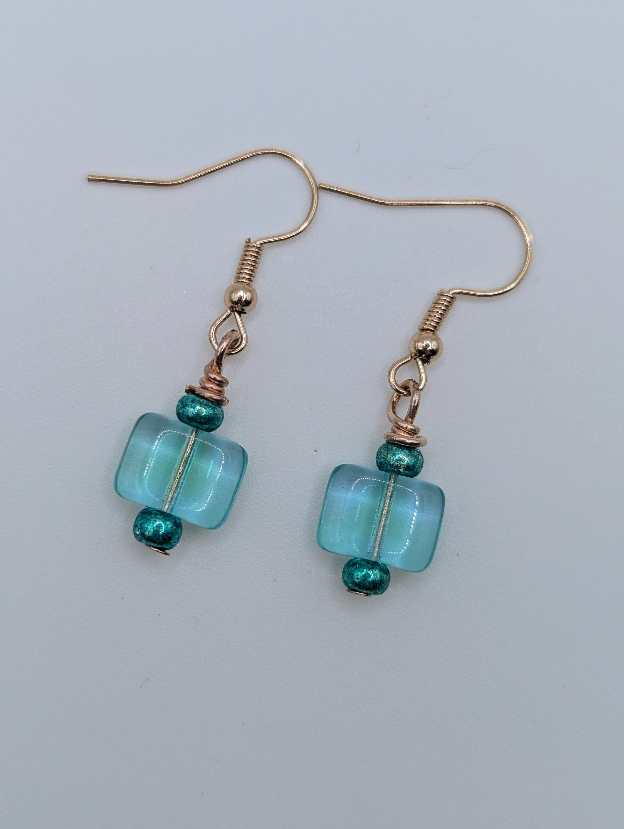 Aqua Essence Drop Earrings