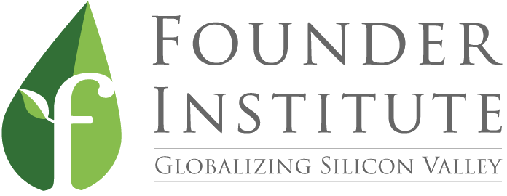 Logo of the Founder Institute with text 'Globalizing Silicon Valley'