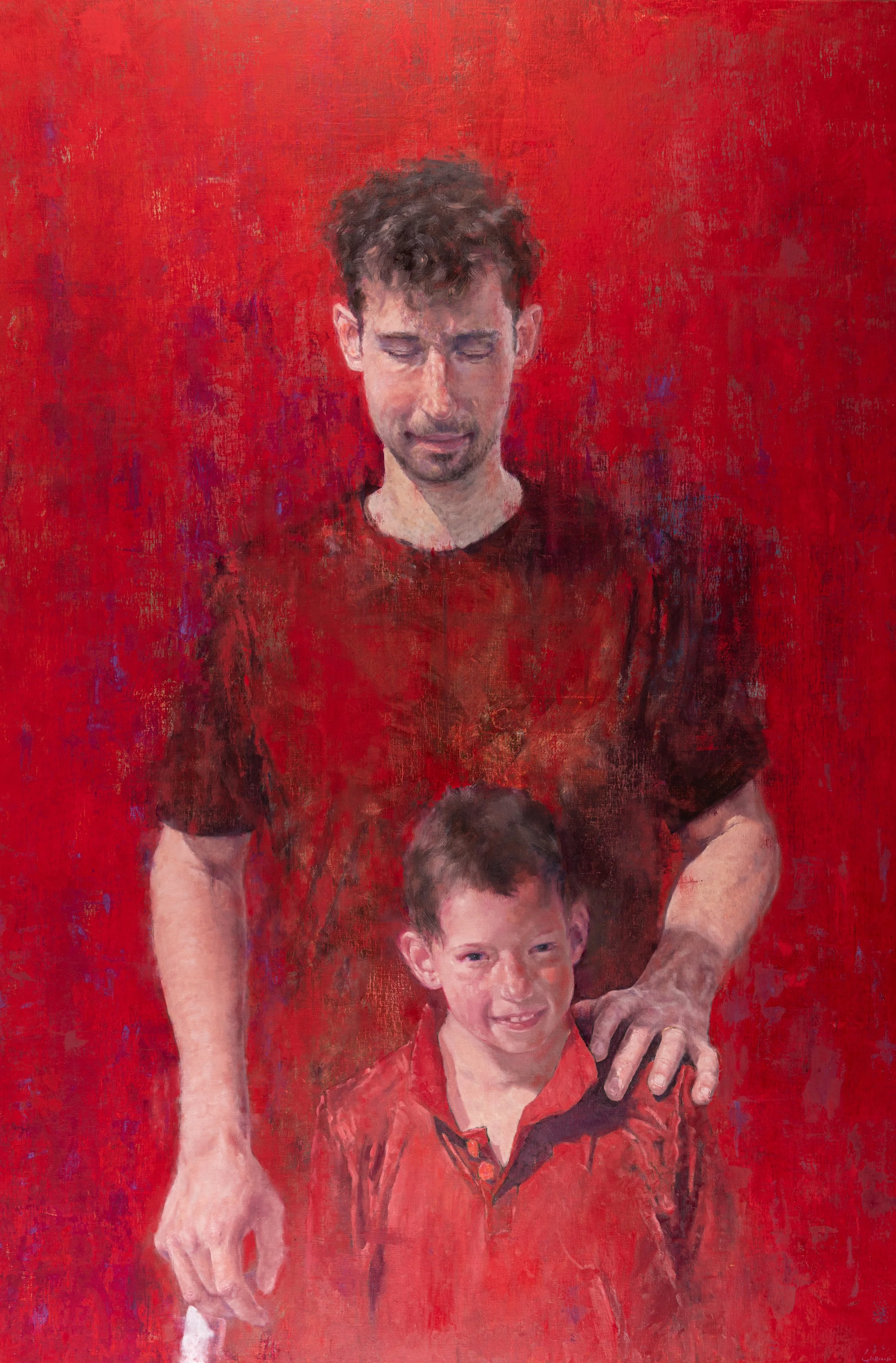 Florent Van Aubel, 2025. Oil on canvas - 120 x 180 cm