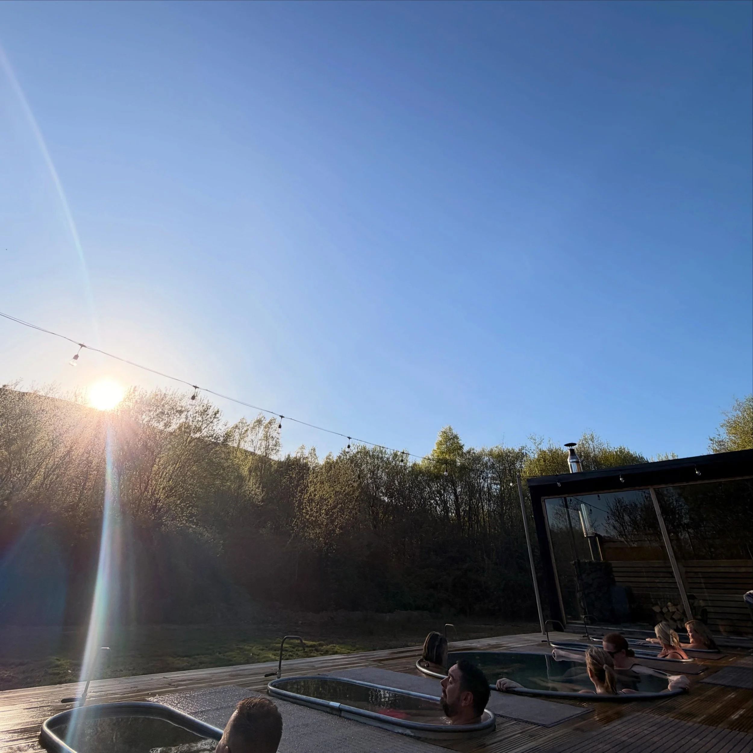 We don&rsquo;t ask for much with the weather in wales, we all know that it rains constantly and it&rsquo;s cold! but at least pretty please let us have a few more of these evenings when the sun sets on the last session of the day @theolddriftwellness