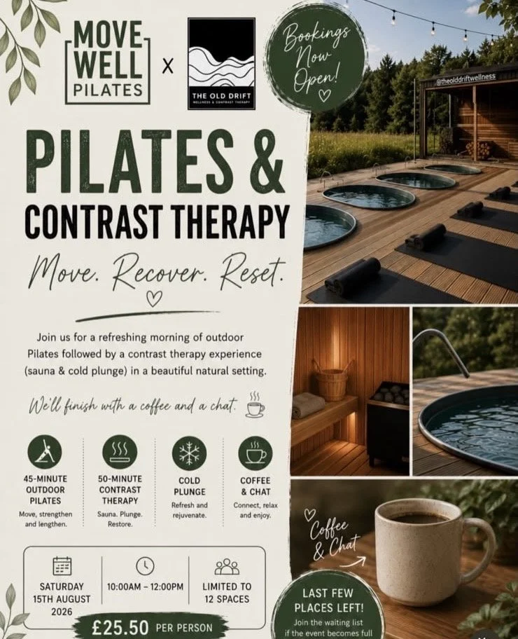 Contrast therapy & Pilates