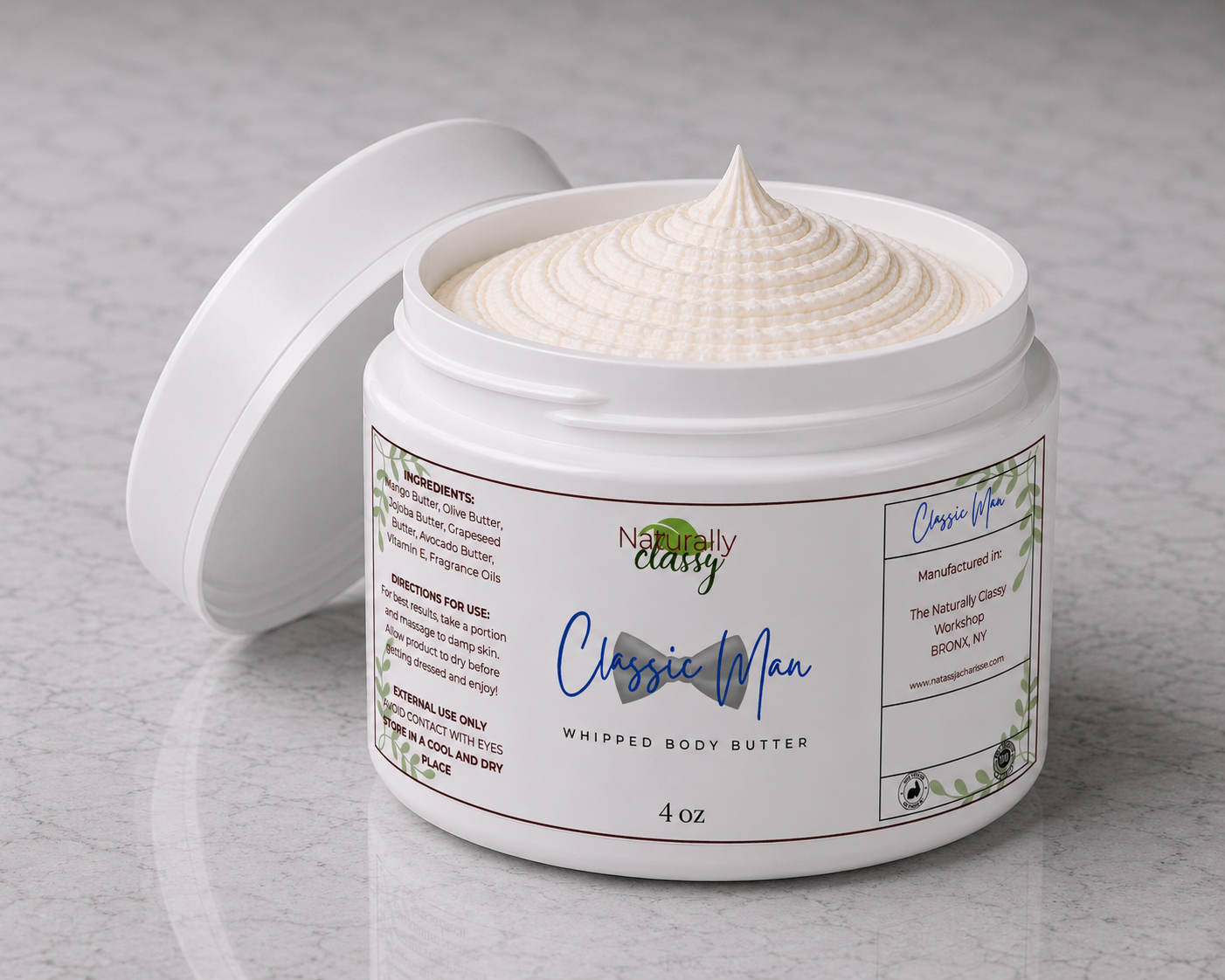 Classic Man Whipped Body Butter