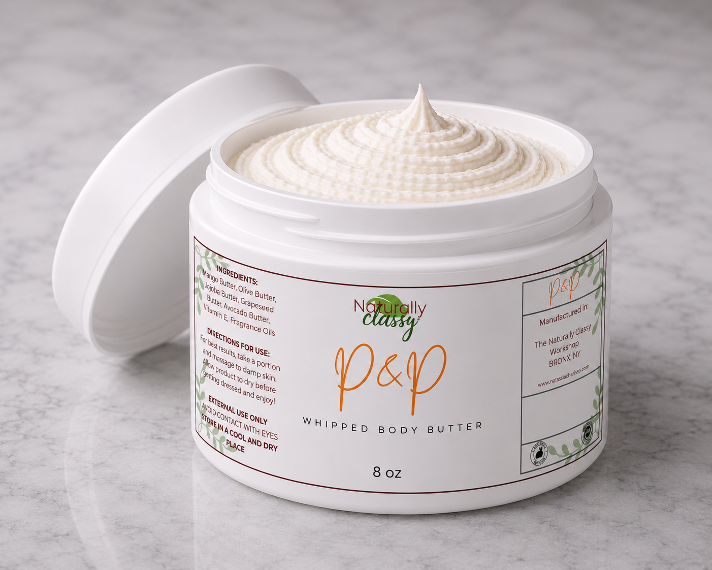 P & P Whipped Body Butter