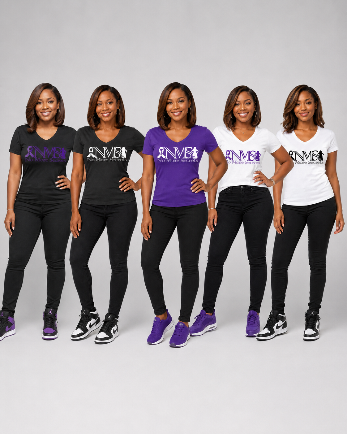 The NMS Traditional T-shirt - V-Neck