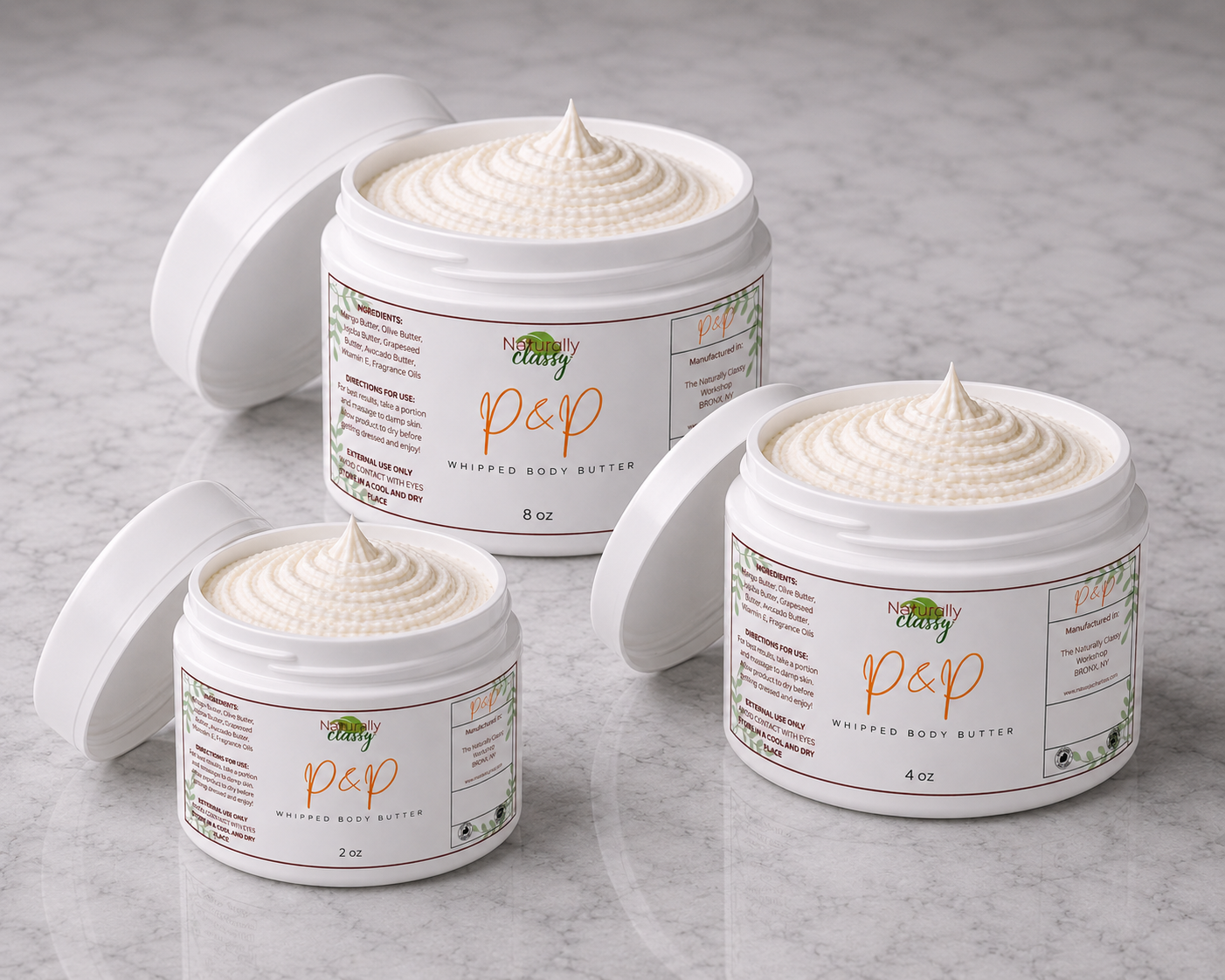 P & P Whipped Body Butter