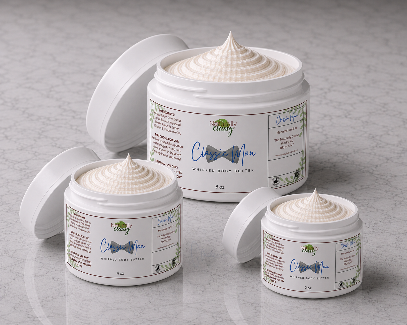 Classic Man Whipped Body Butter