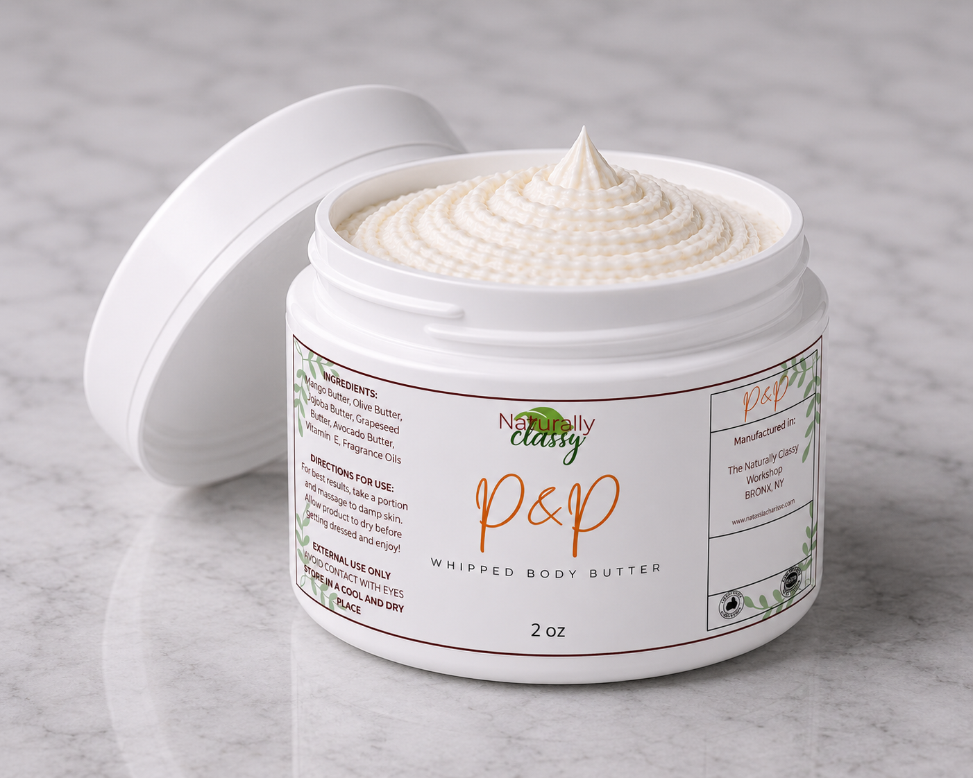 P & P Whipped Body Butter