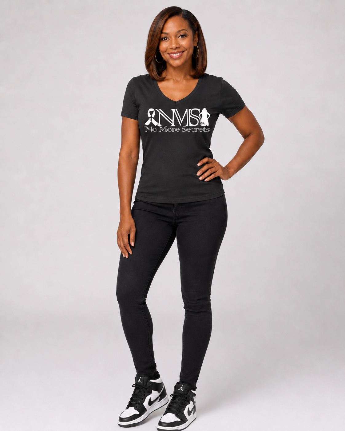 The NMS Traditional T-shirt - V-Neck