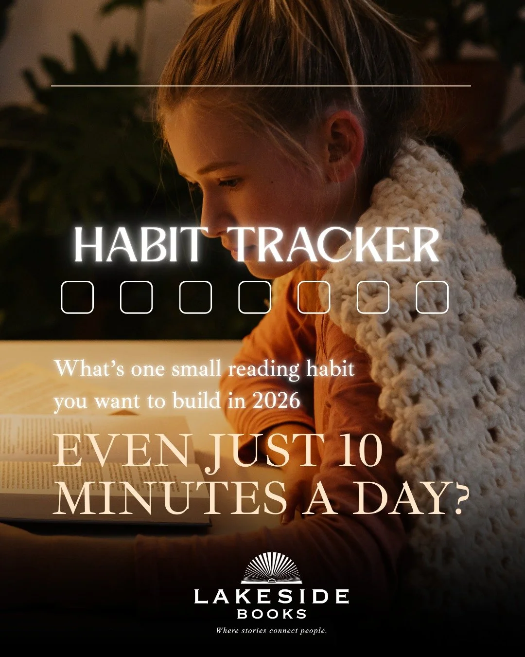 A new year means new habits. What&rsquo;s one small reading habit you want to build in 2026 even just 10 minutes a day? Share with us in the comments to cheer each other on!