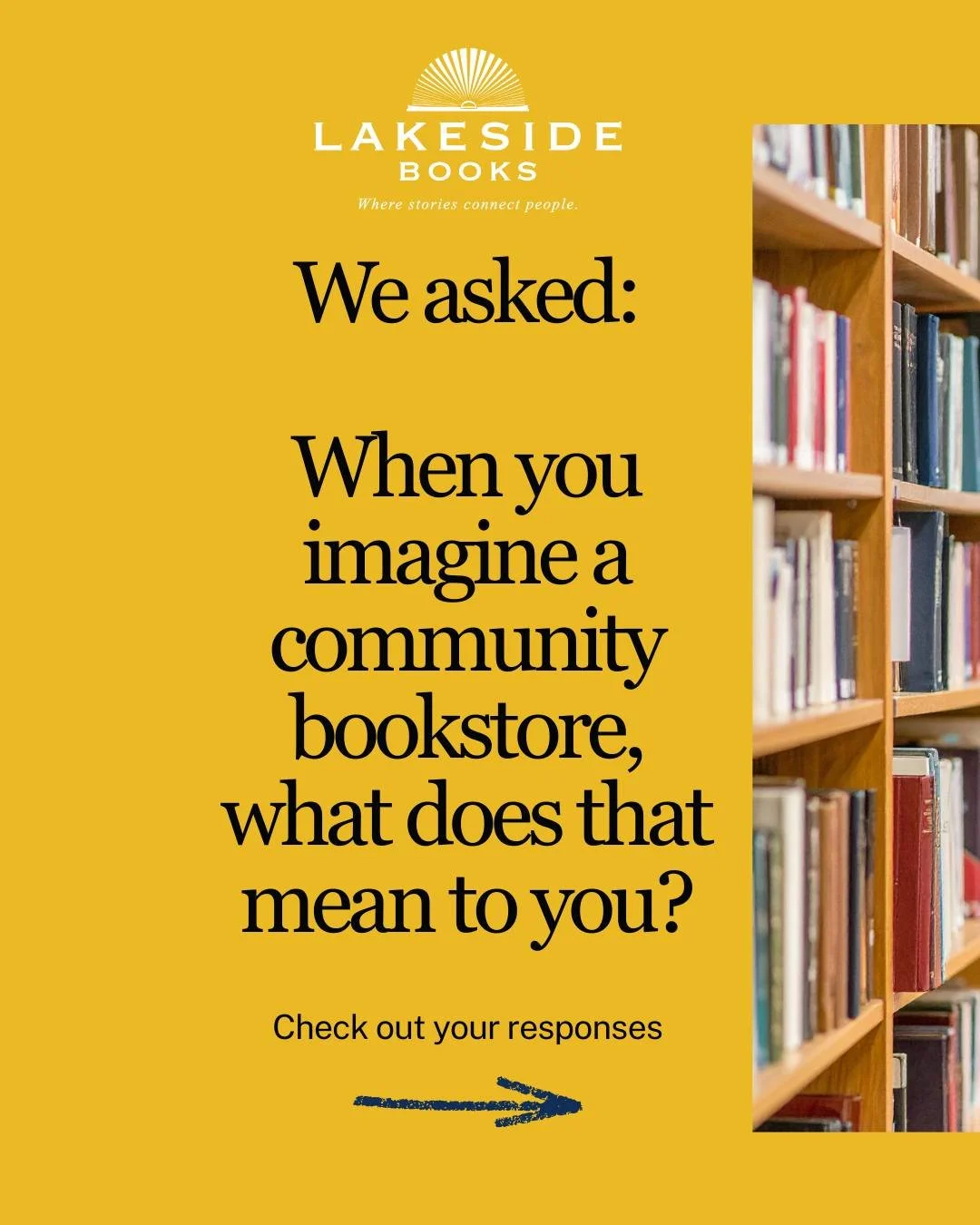We asked: When you imagine a community bookstore, what does that mean to you? 📚💛

Swipe through to see some of the most common responses from our community!

#CommunityBookstore #BookCommunity #LocalBooks #IndieBookstore #Waconiamn