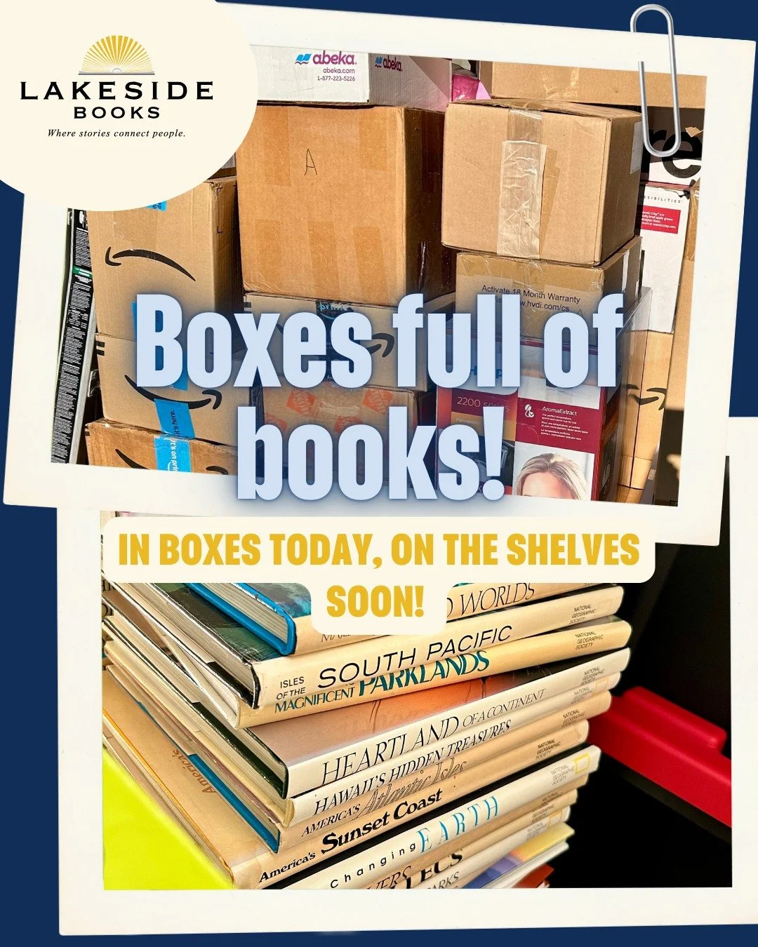 Our curated book selection will feature new &amp; pre-loved reads 📚
Which titles are you hoping to see? Comment below!

#BookLove #BookCommunity #CuratedReads #PreLovedBooks #Waconiamn