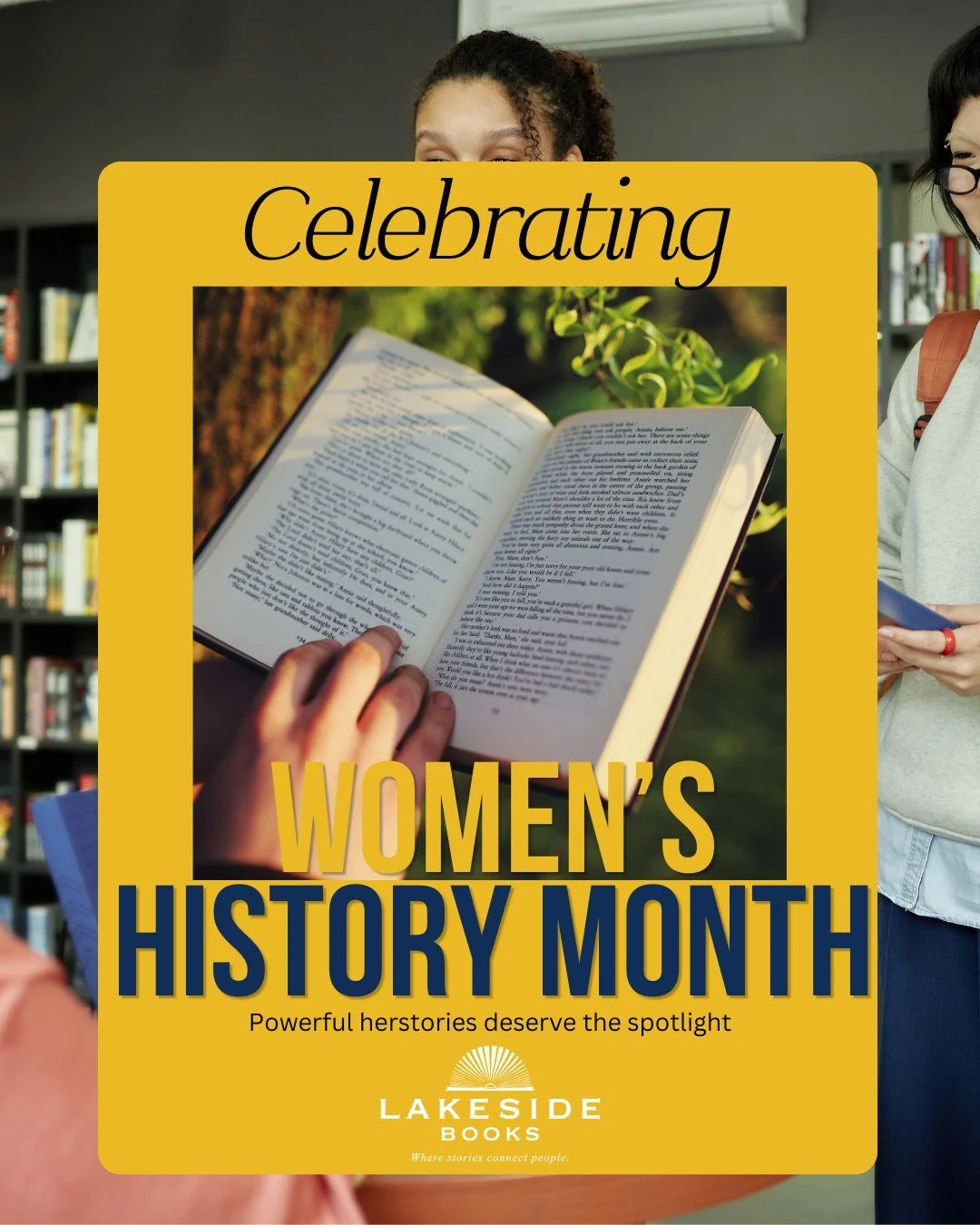 For Women&rsquo;s History Month, we&rsquo;re highlighting books that tell powerful herstories. Who would you envision to be on our feature shelf? Drop your recommendations below.

#WomensHistoryMonth #WomenAuthors #ReadingCommunity #ShopWaconia #HerS