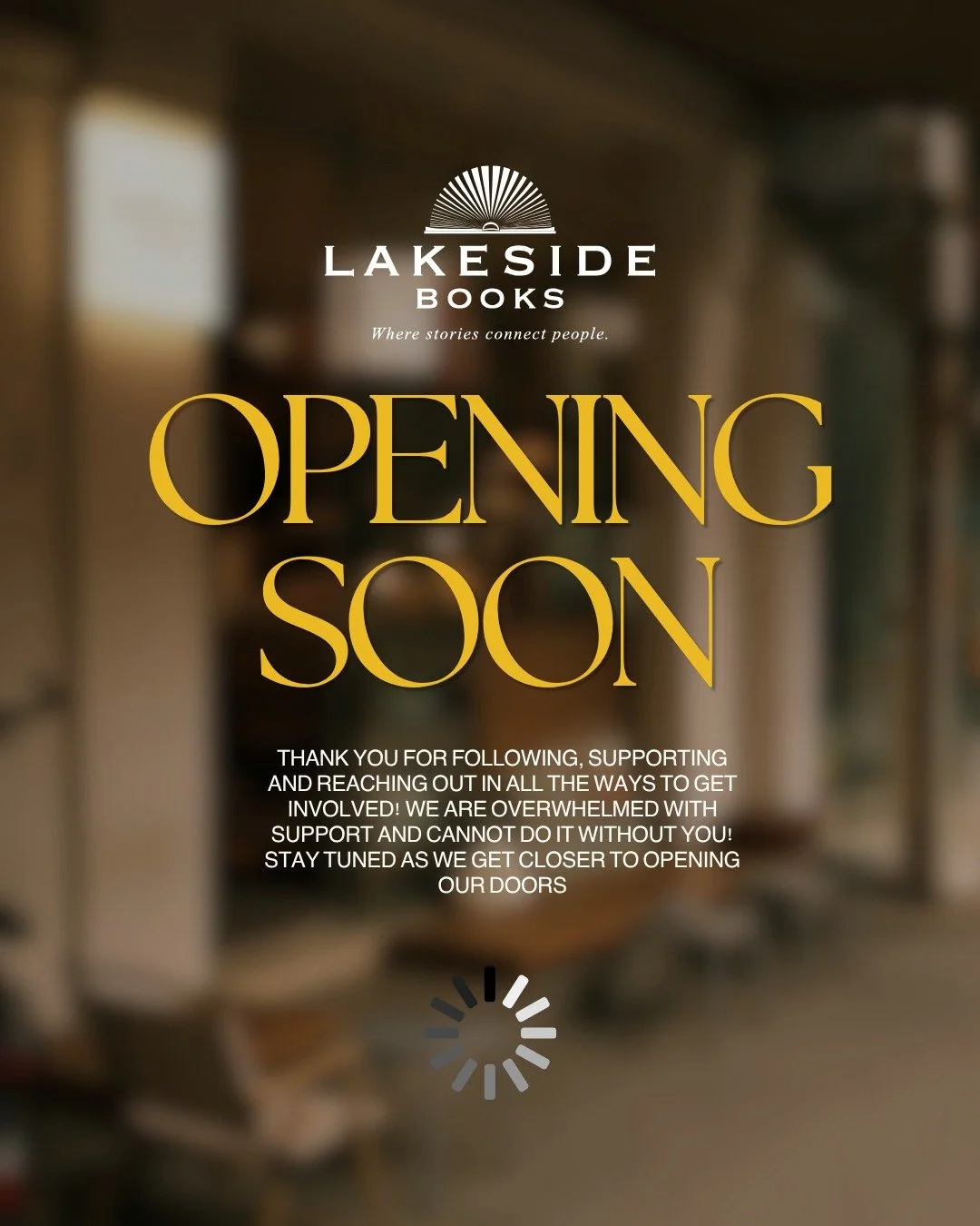 We&rsquo;re getting closer to opening (announcing soon) 📦📚 Every shelf, every box, every detail is coming together. Make sure you&rsquo;re following along so you don&rsquo;t miss it.

Sign up for our newsletter via the link in our bio or from our w
