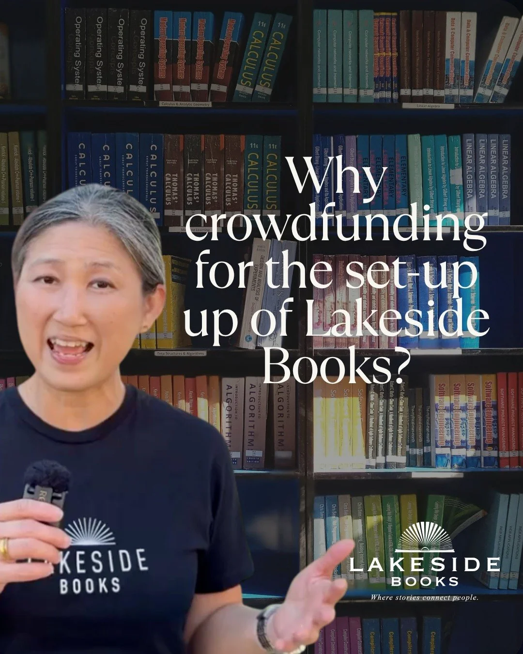 Why are we crowdfunding for Lakeside Books? Because this space is being built with the community, not just for it 💛

Want to hear the full story? Check out our YouTube channel from the link in bio! 

#Crowdfunding #CommunitySupport #WaconiaMN #Nonpr