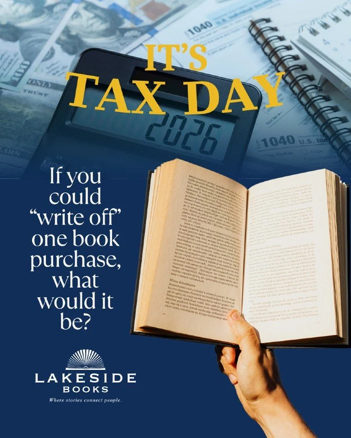 Taxes are due&hellip; but books are forever 📚 If you could &ldquo;write off&rdquo; one book purchase, what would it be? Tell us in the comments! 

#TaxDay #BookHumor #ReadersLife #CarverCountyMN #BookLovers
