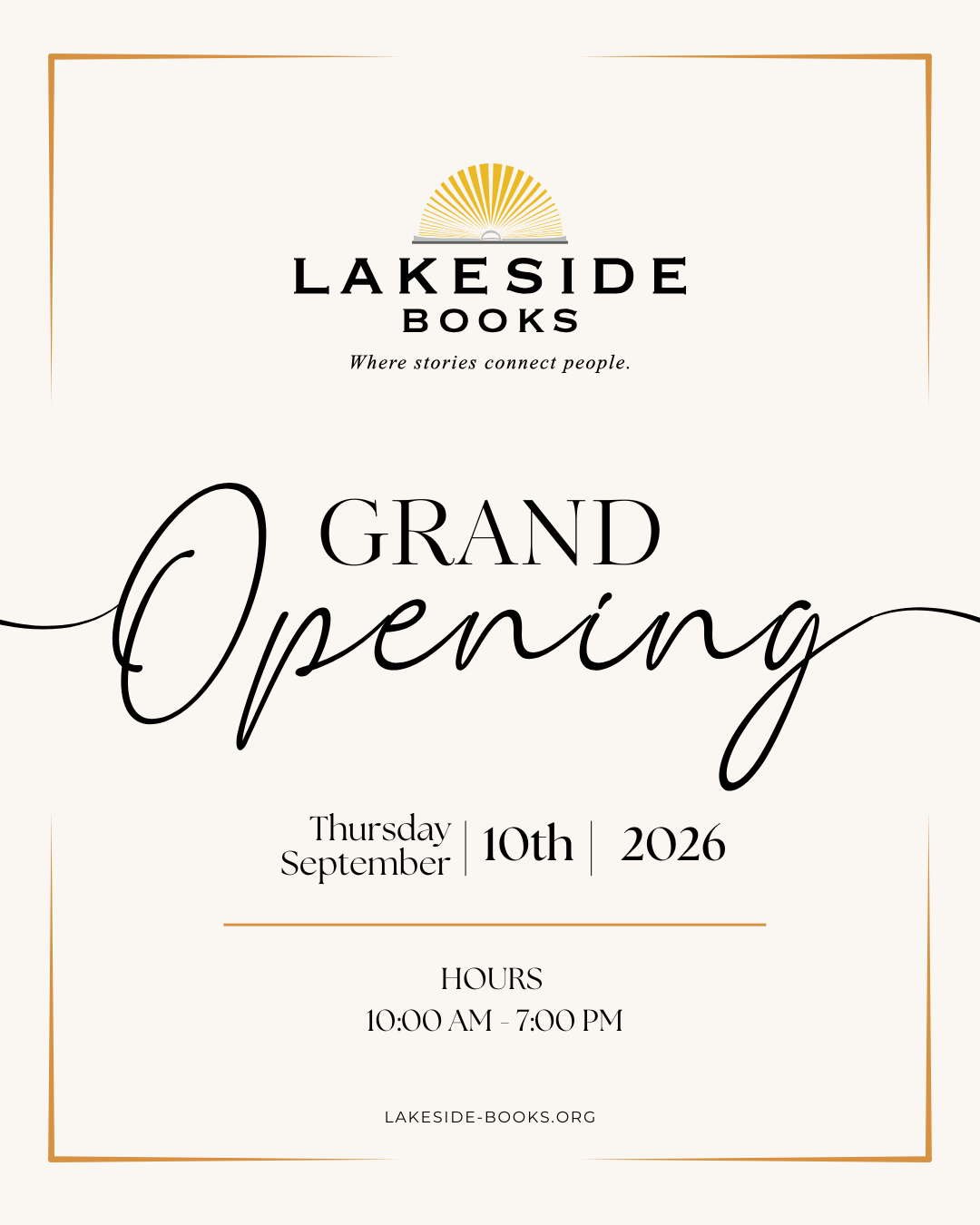 Grand Opening