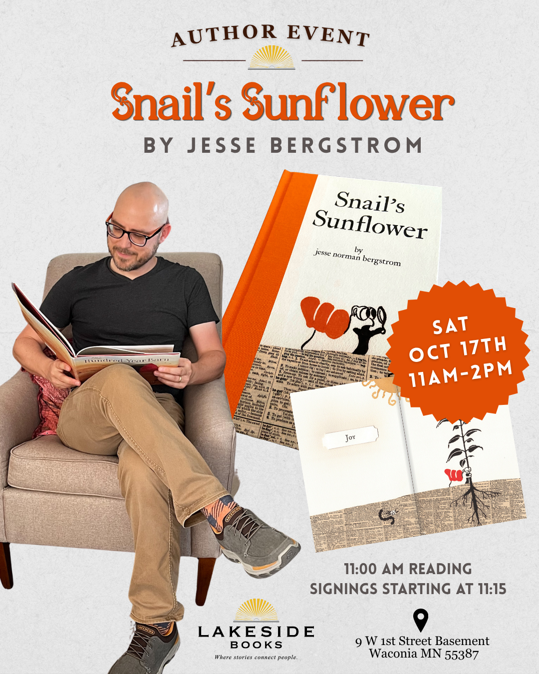 Author Event - Jesse Bergstrom