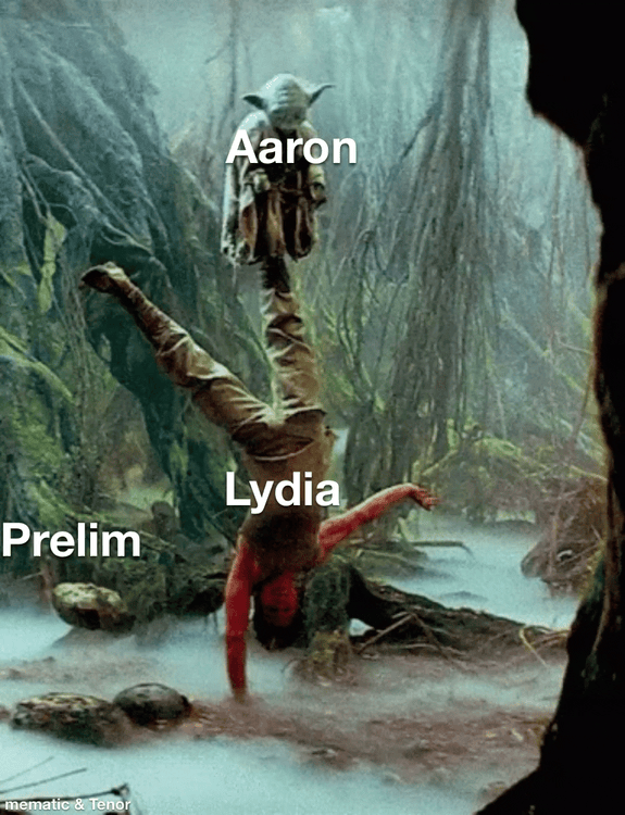 Lydia prepares for her Prelim Exam