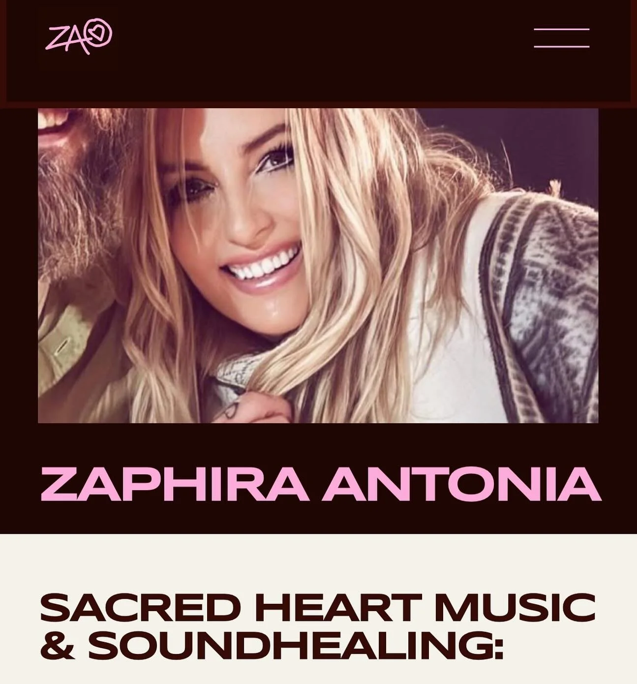 So Happy &amp; Excited to share My New Website: https://www.zaphiraantonia.com 🩷 Thank You @squarespace ✨