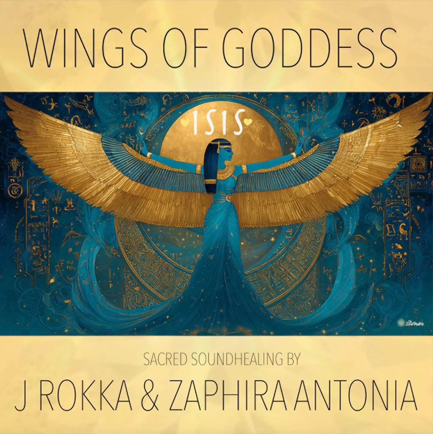 💛 NEW RELEASE 💛 So extraordinarily excited for this magnificent collaboration with the multi-talented UK producer J ROKKA @jrokkasacredbass @jeromezoran - AVAILABLE APRIL 17, 2026 ✨ &lsquo;WINGS OF GODDESS ISIS&rsquo; is our New Song together &amp;