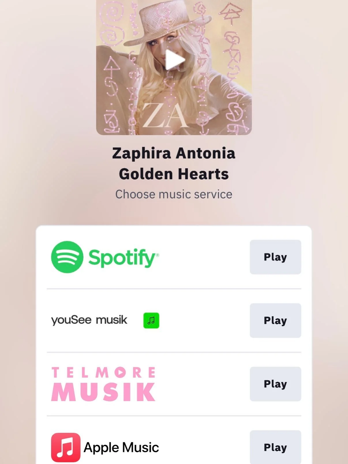 My New Album 💛 &lsquo;Golden Hearts&rsquo; 💛 is now available on all digital streaming platforms: https://zaphiraantonia.lnk.to/Golden-Hearts ☀️🌟