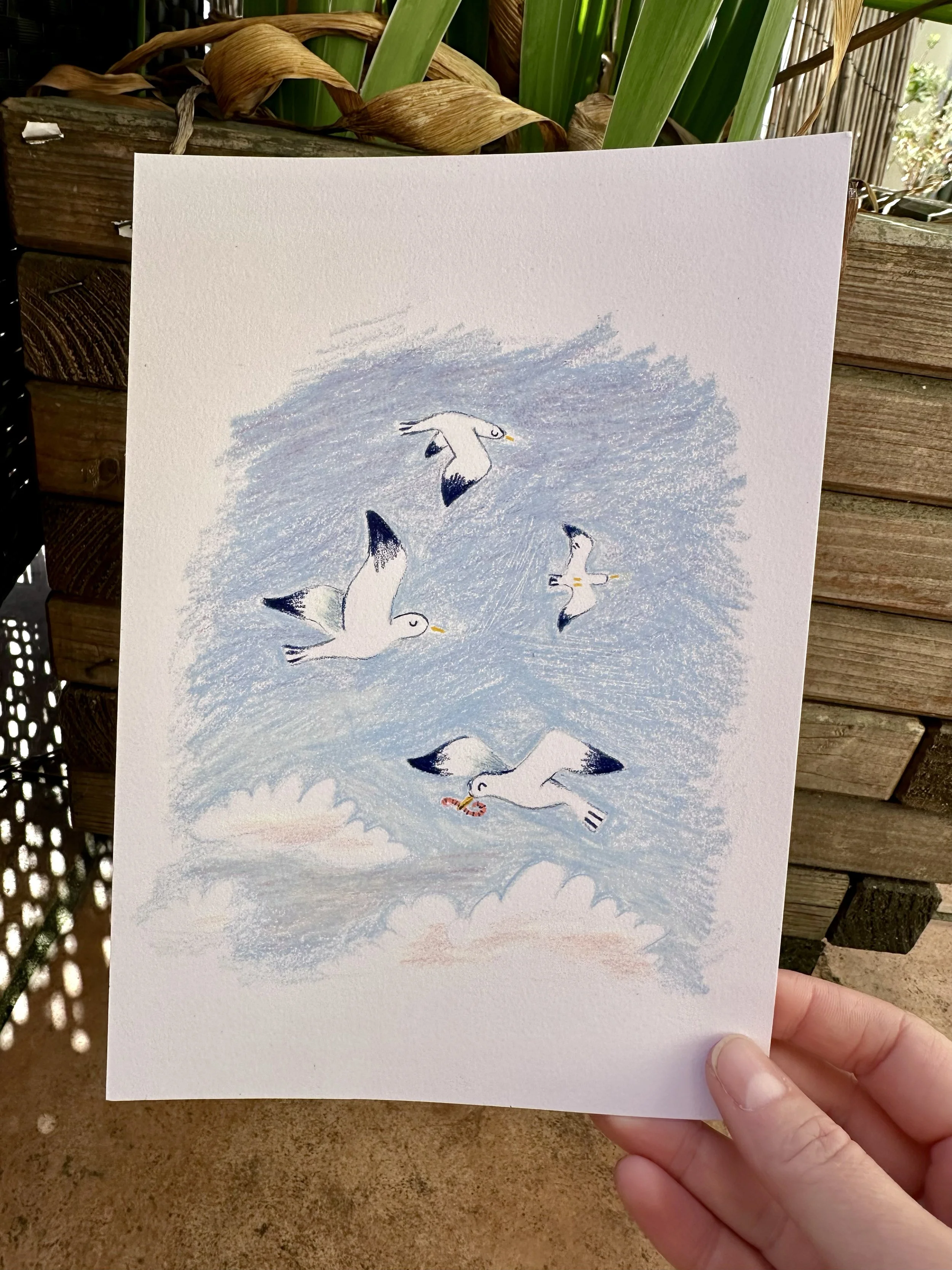 11. Mouettes - Inktober 2025