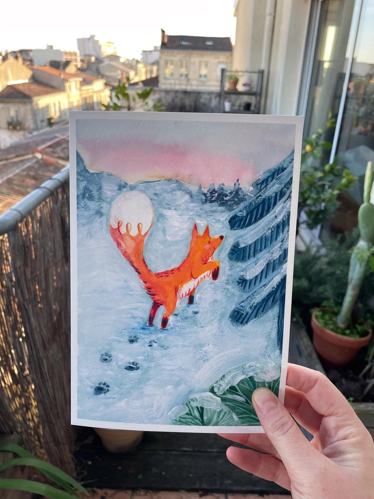 Print renard - A5