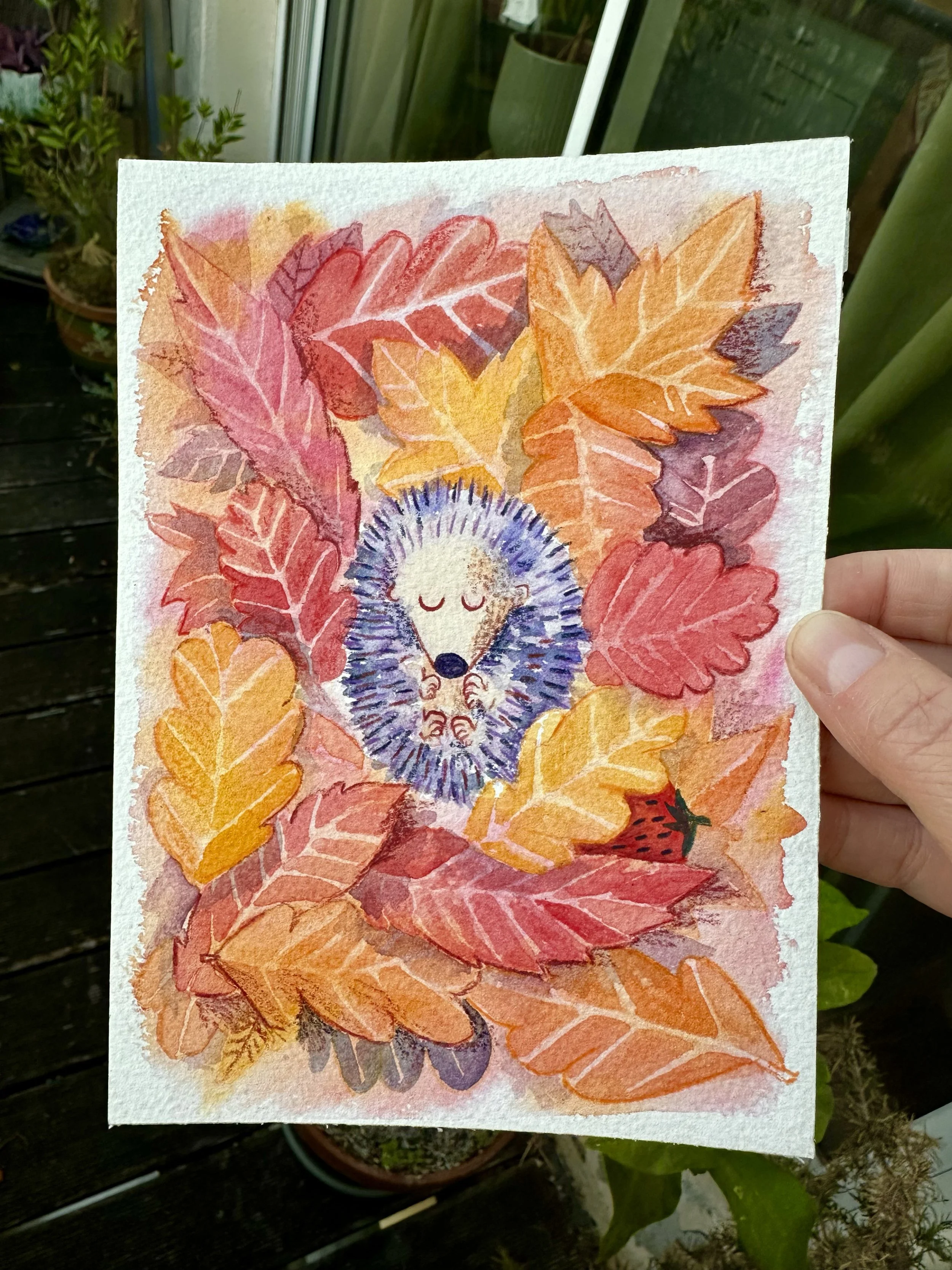 8. Hibernation - Inktober 2025