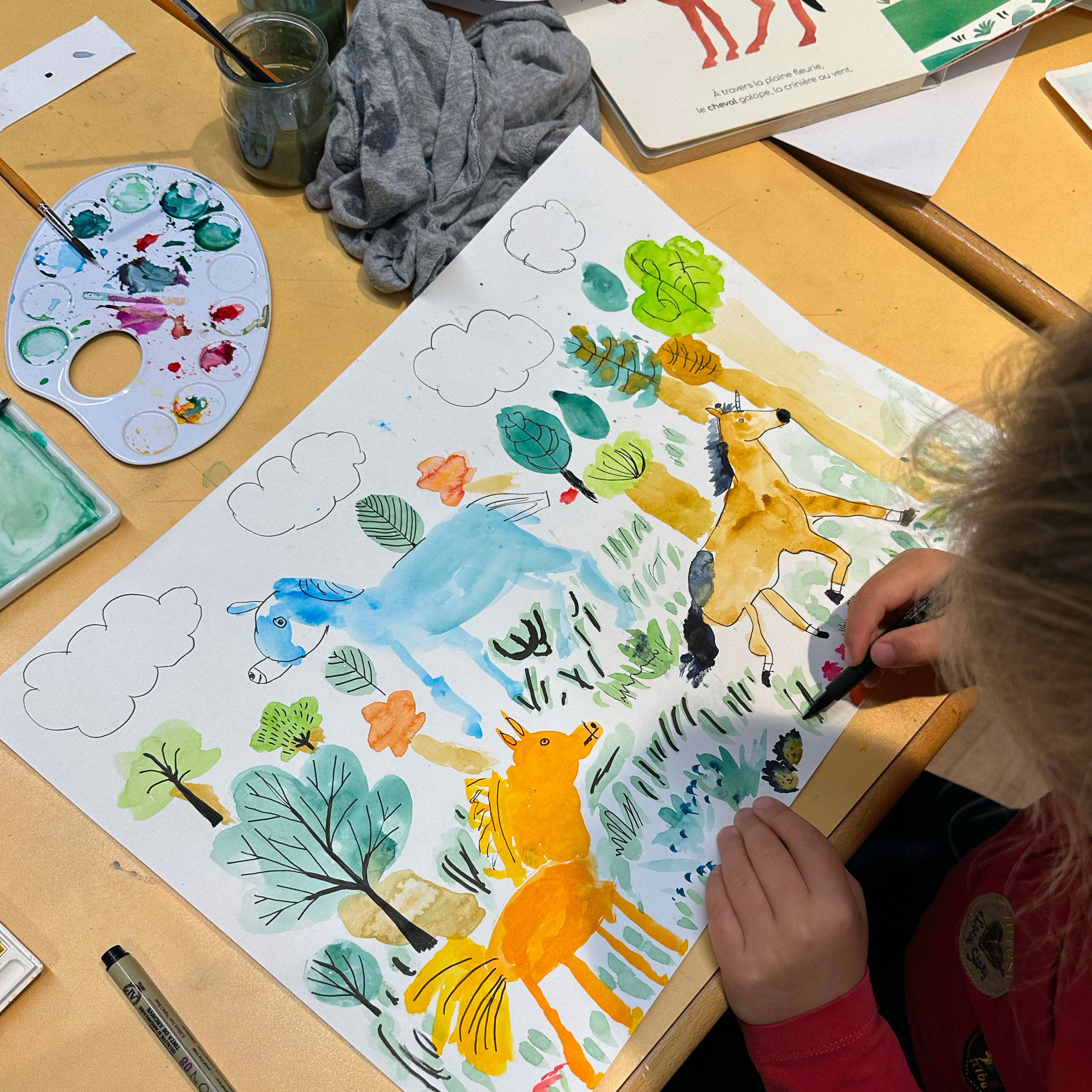 Cours de dessin enfants