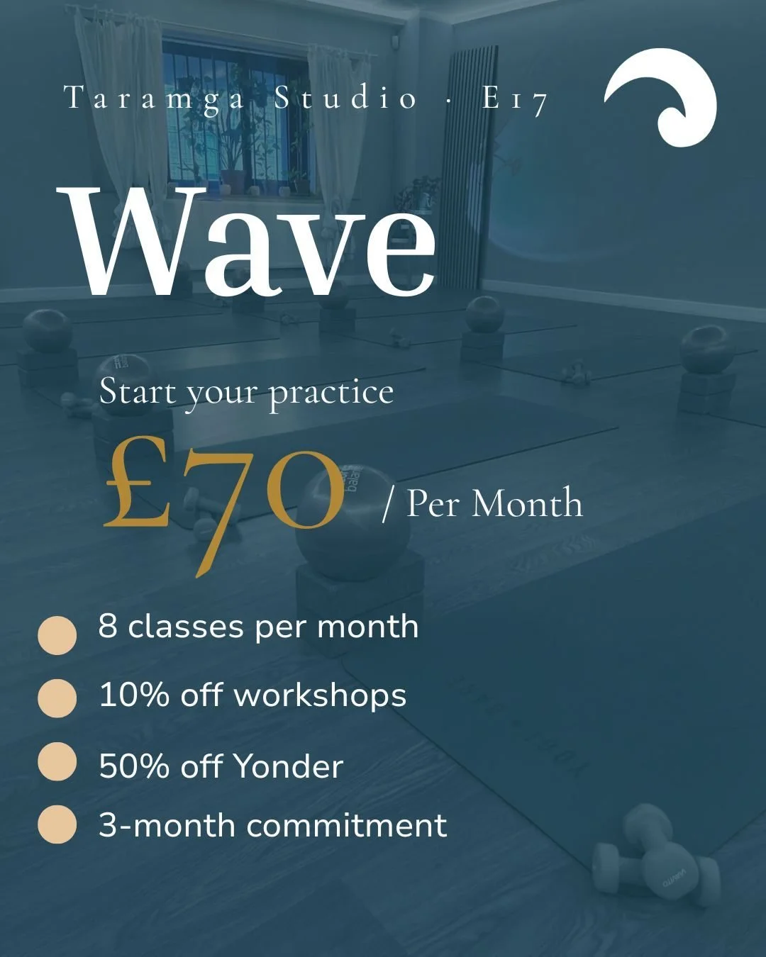 Twice a week. That&rsquo;s the rhythm that changes things.

Not once in a while. Not when you remember. Twice a week, consistently, with a community around you and a teacher who knows your name.

That&rsquo;s what Wave is built for.

The people who j