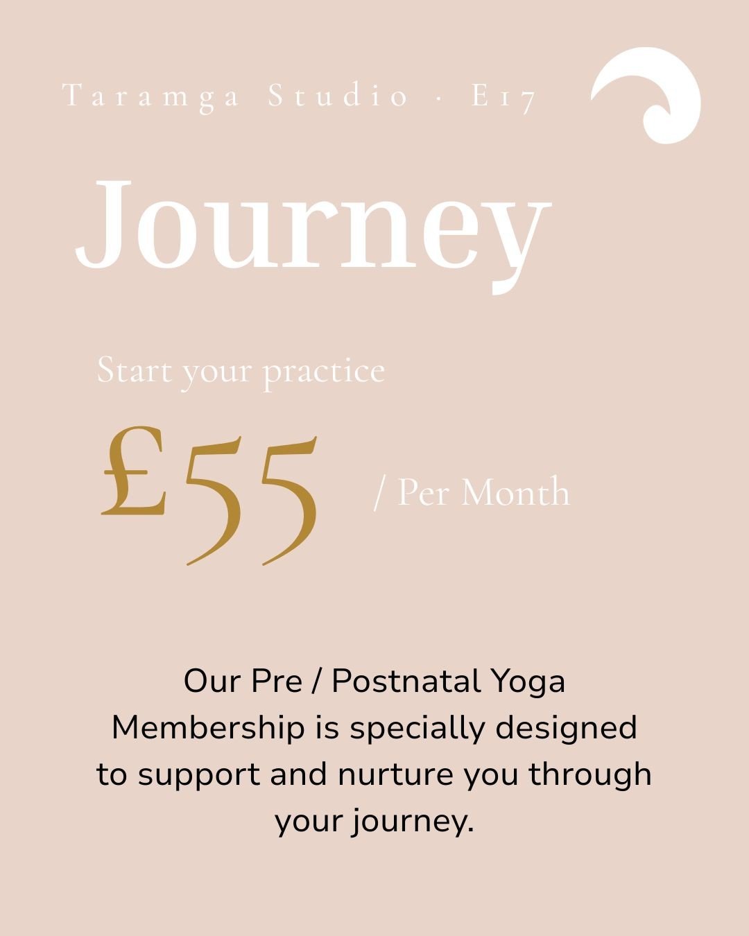 For every woman on the journey into motherhood 🌸

Introducing The Journey Membership, our specialist women's wellness membership, designed to support you through pregnancy and beyond.

&pound;55 per month &middot; no long contract

Prenatal includes