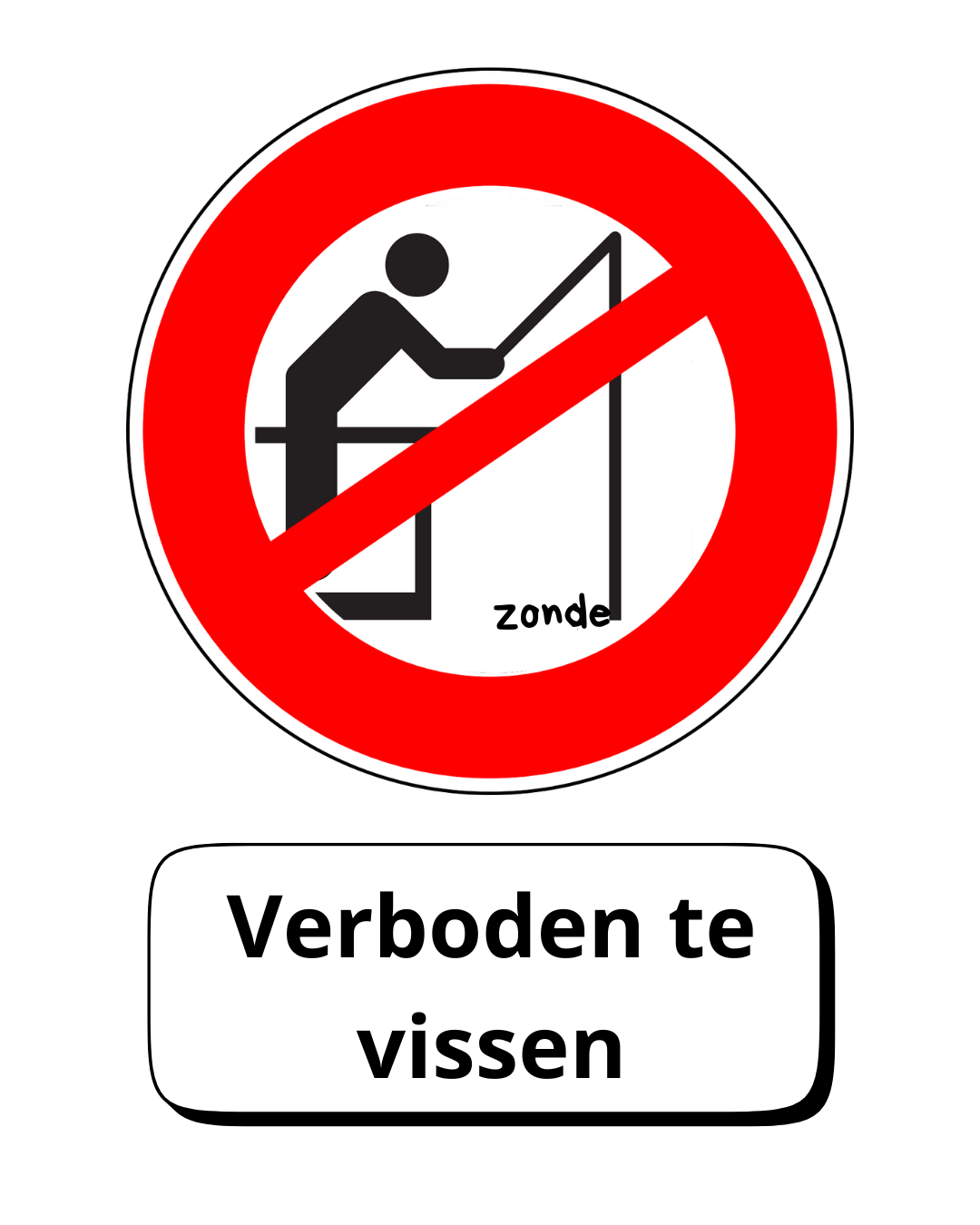 Verboden te vissen