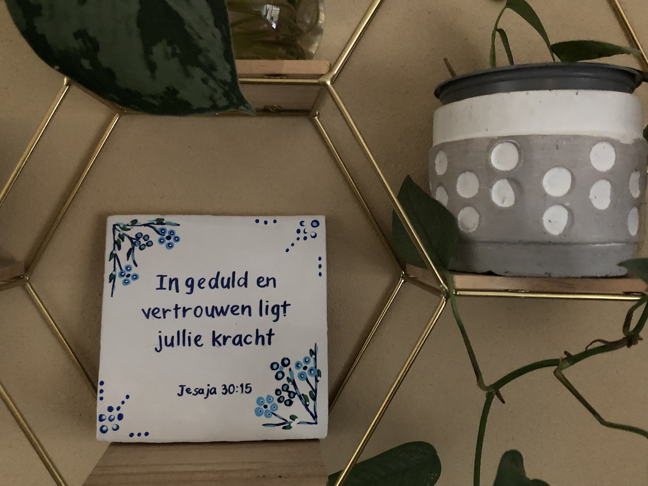 Wijsheidstegeltje Jesaja 30:15