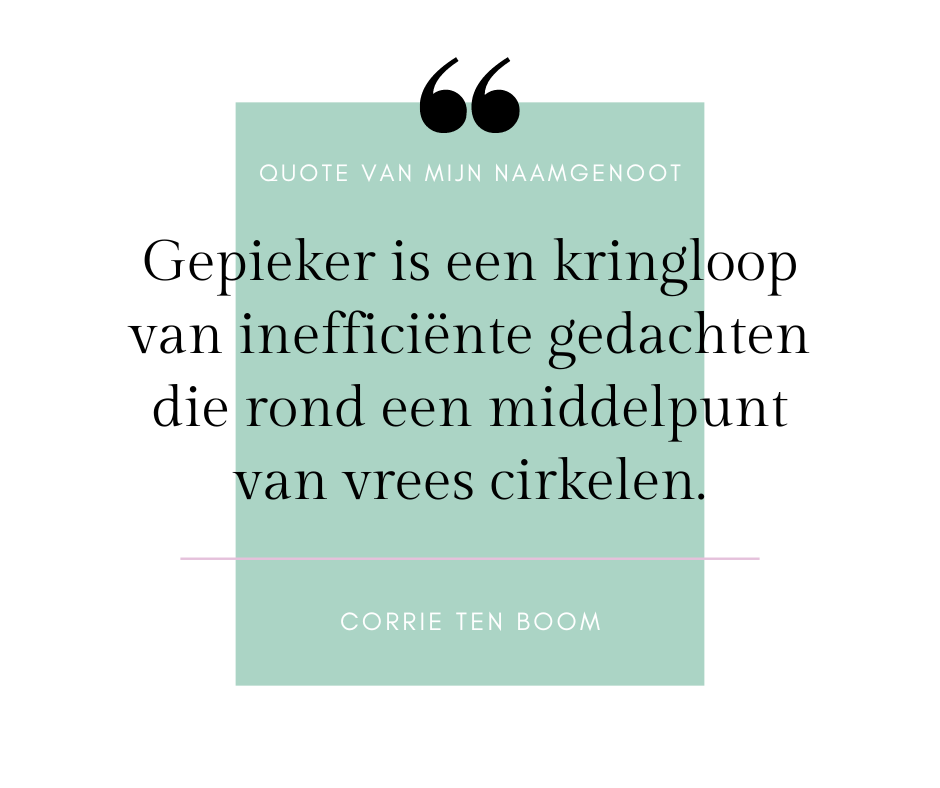 De piekerkringloop