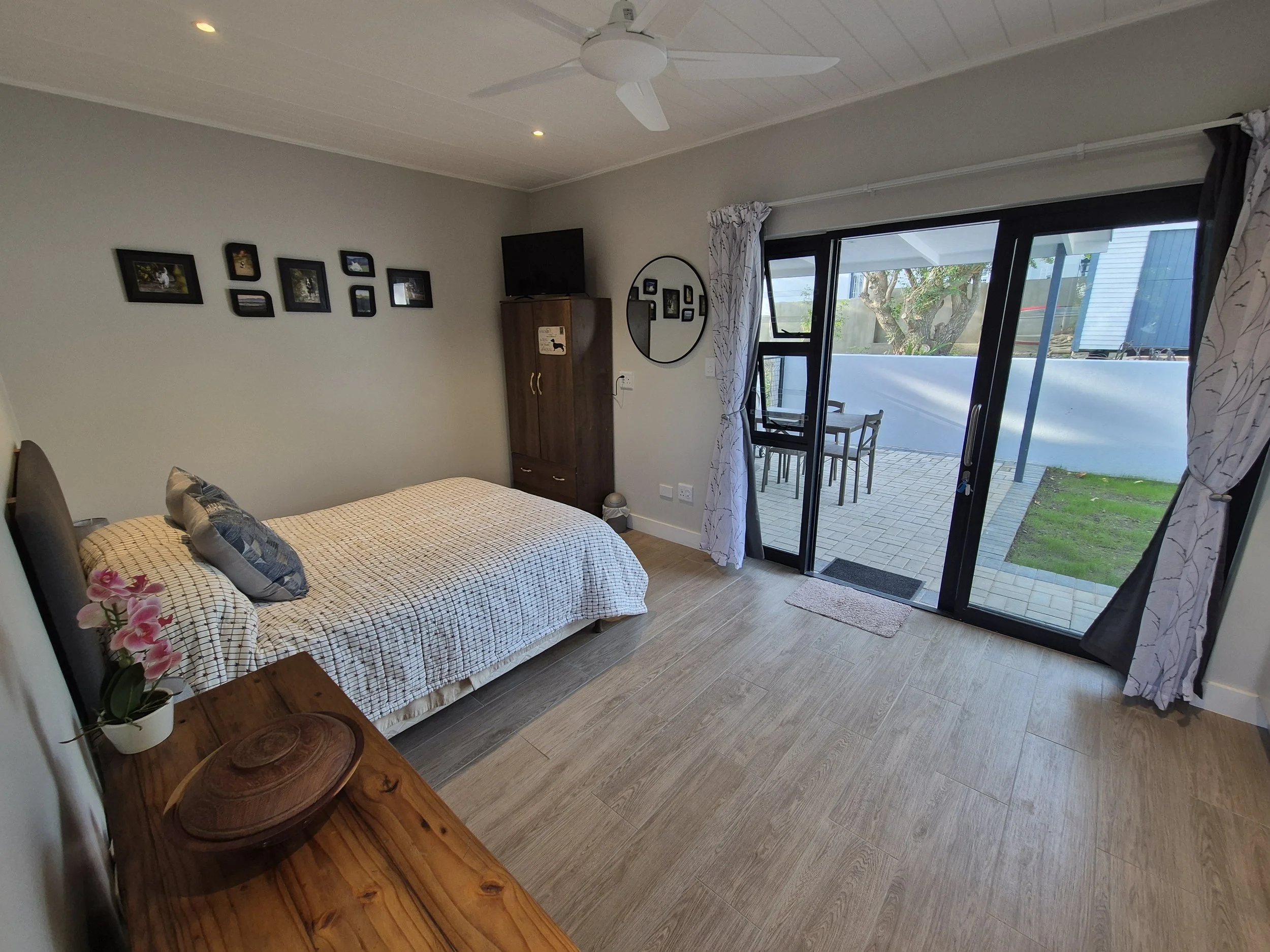 View from the front door as you walk into the cottage