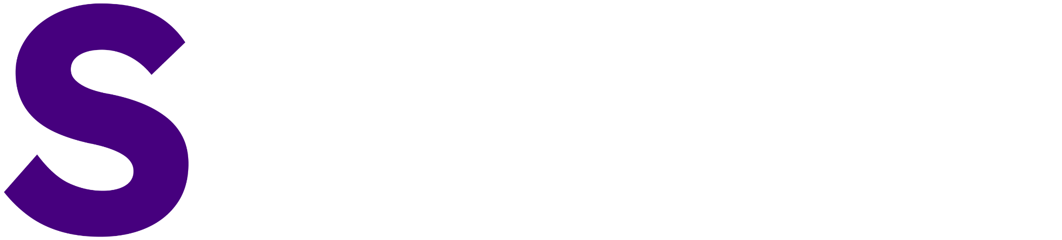 S from Smash logo in purple.