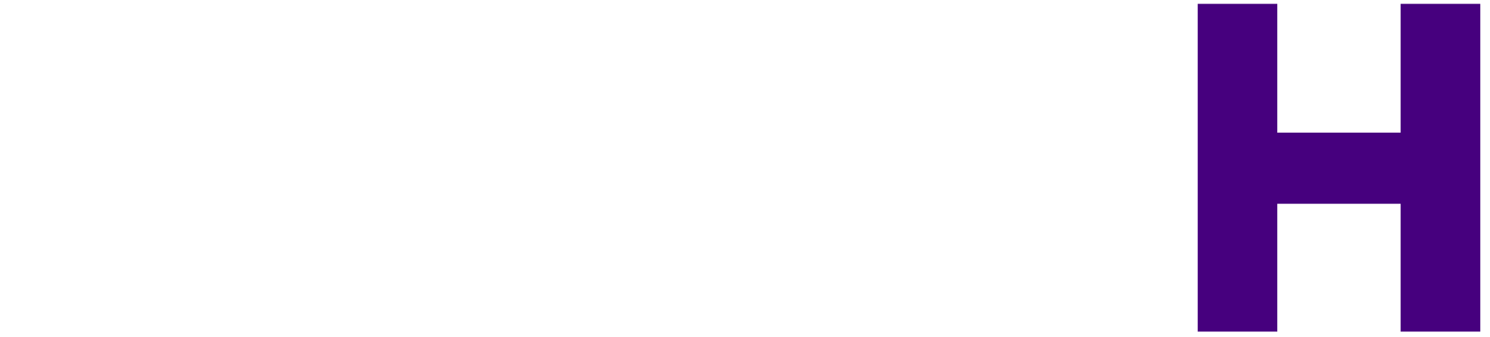 Large purple letter H  from the Smash logo.