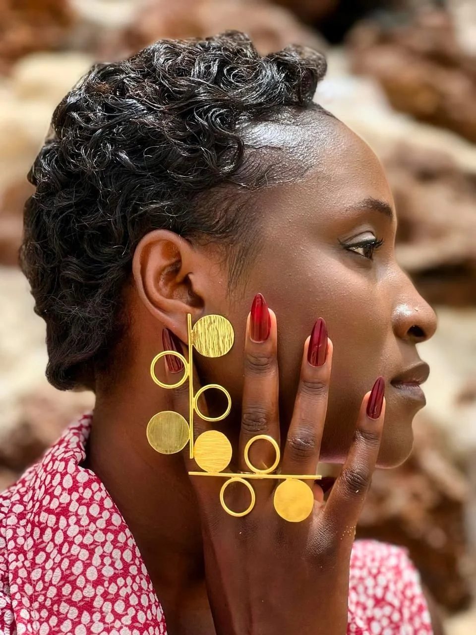 Sophia Earrings and Ring