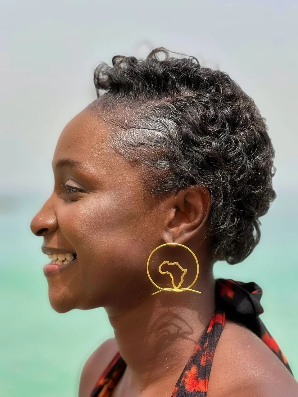 Africa Inside Earrings