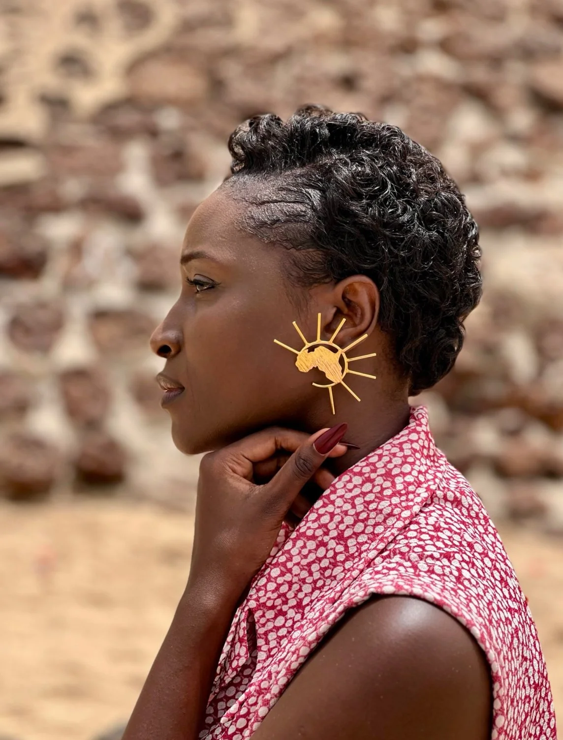 African Sunrise Earrings