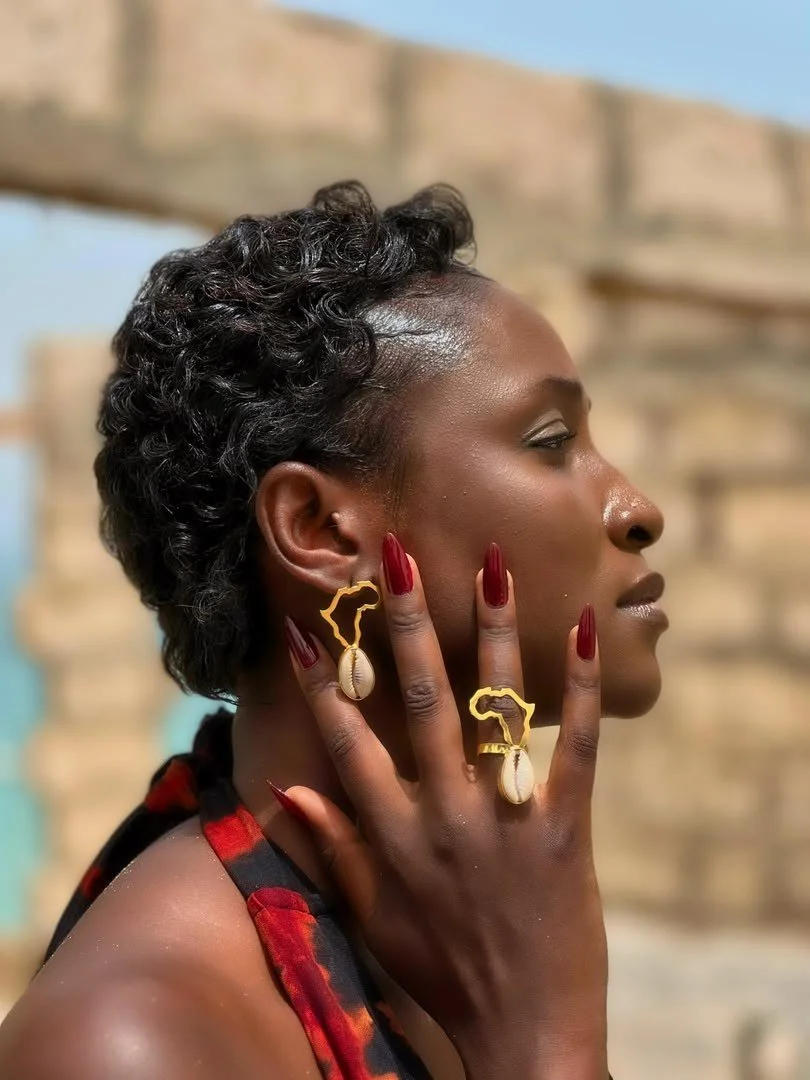 Africa Cowry Ring