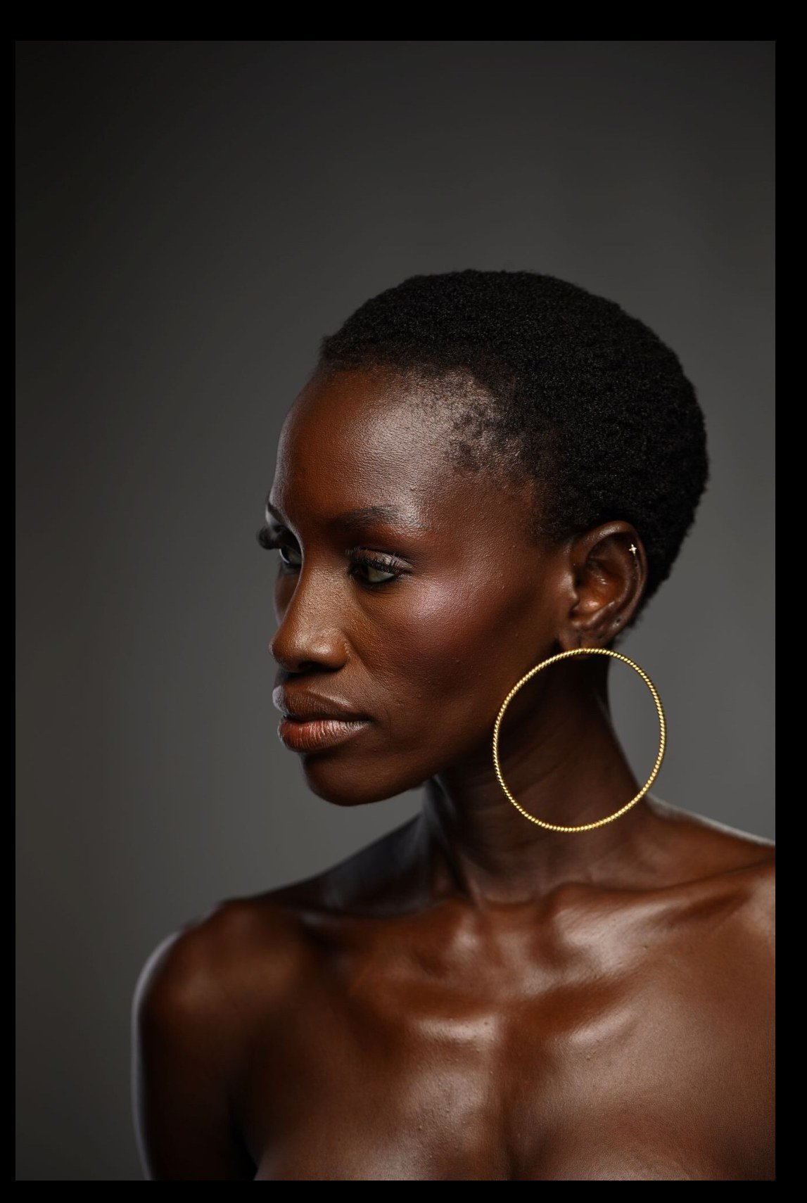 Creoles Raw Niar Hoop Earrings