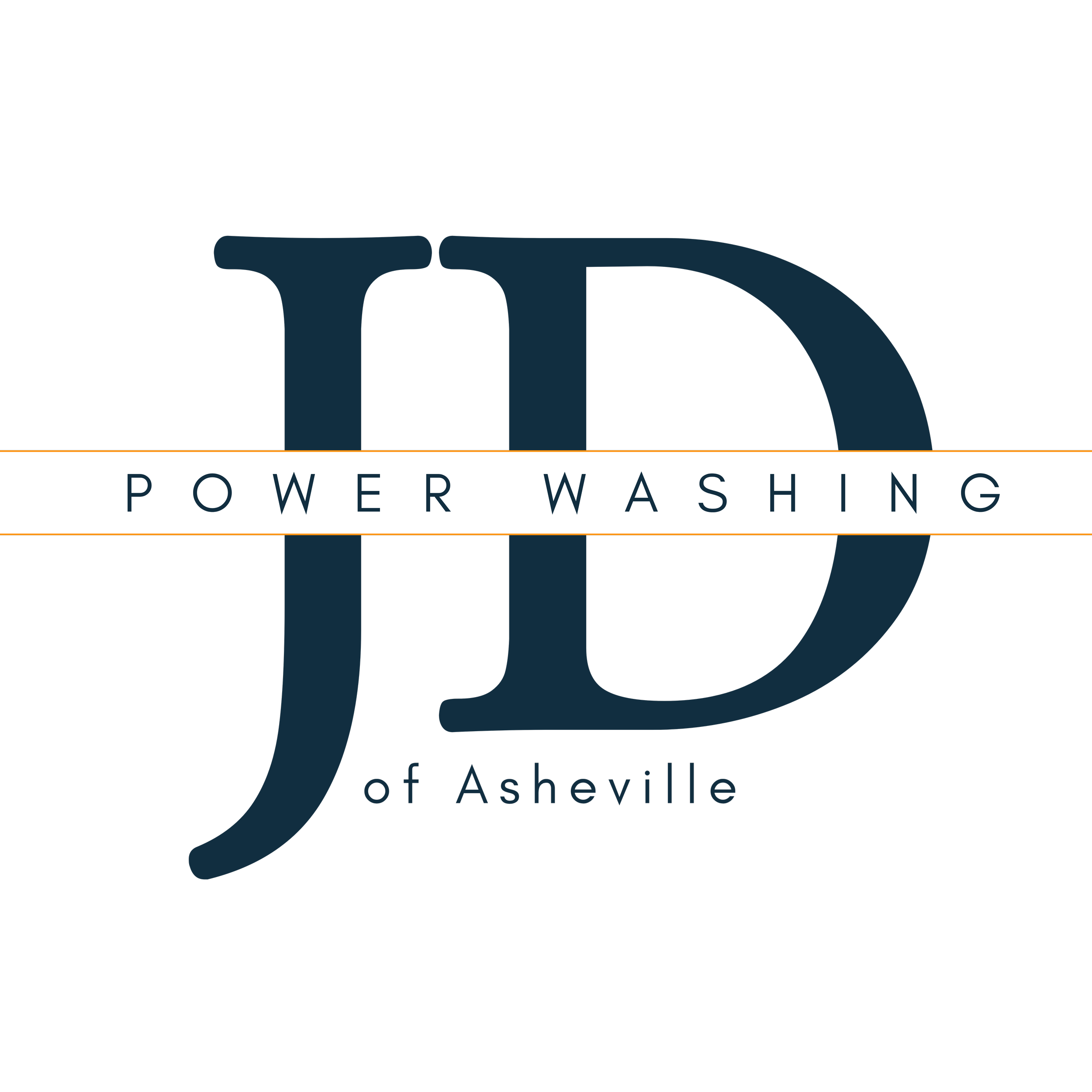 Logo for JD Power Washing of Asheville