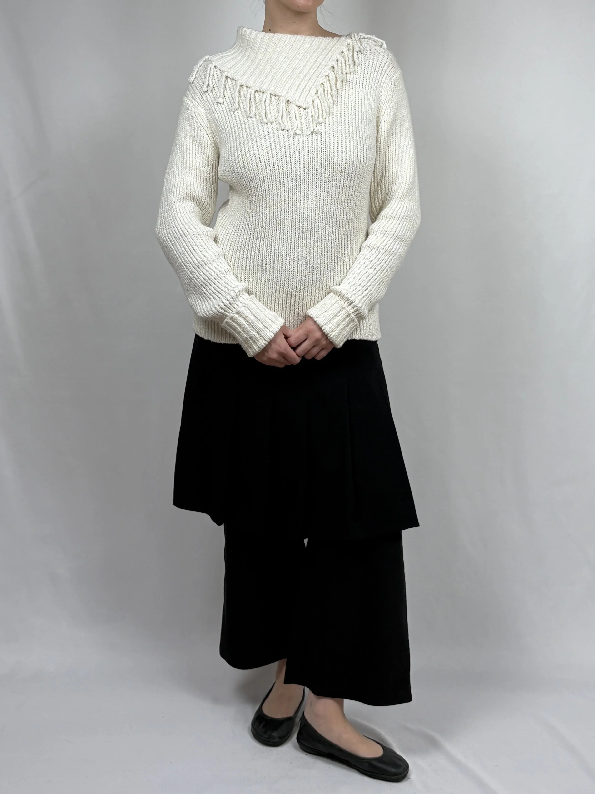 ASYMMETRIC SWEATER